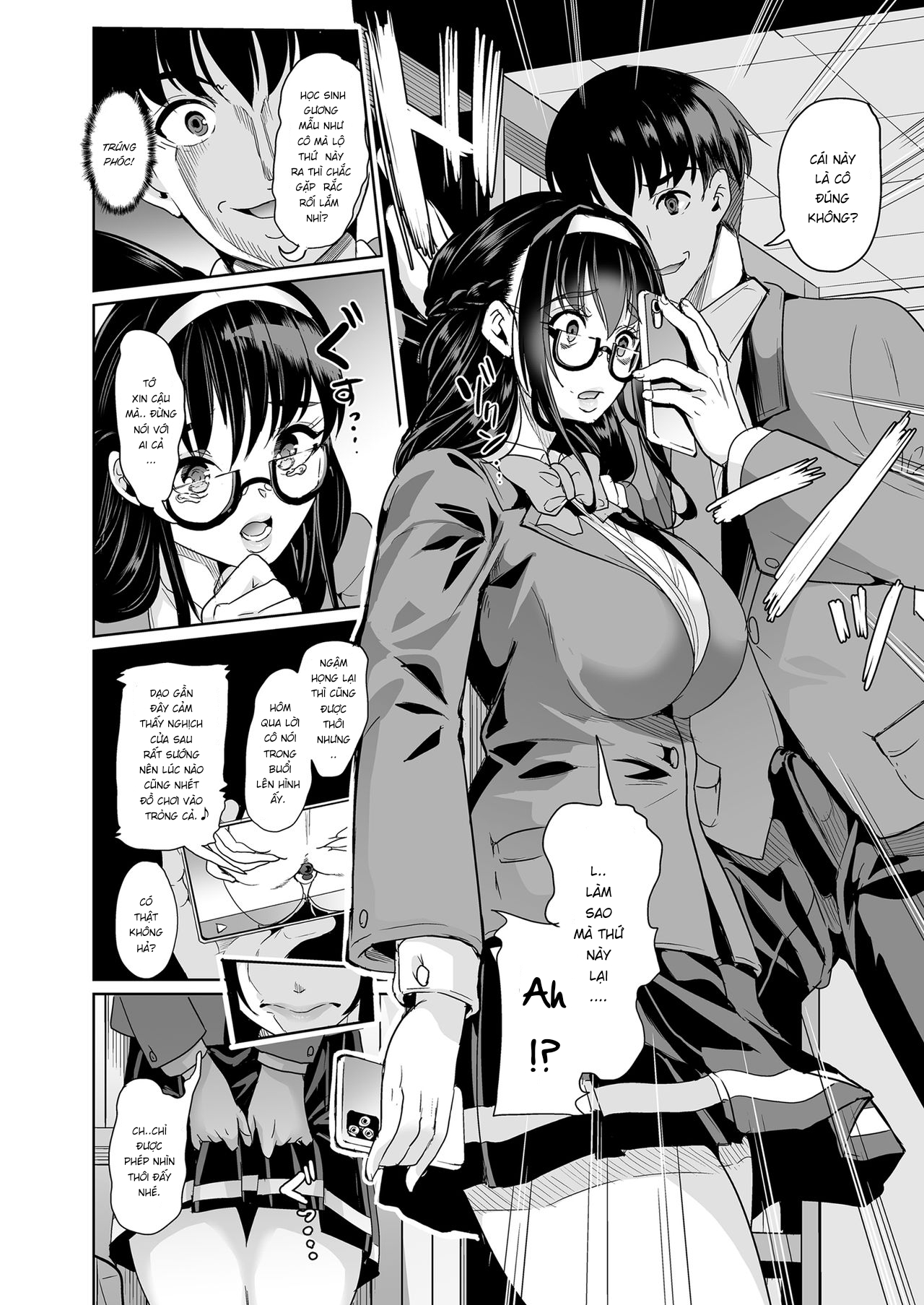 Đọc truyện hentai Ura aka tokutei apuri ~ hentai yuutousei mukidashi no seiheki~ - Oneshot - Có che