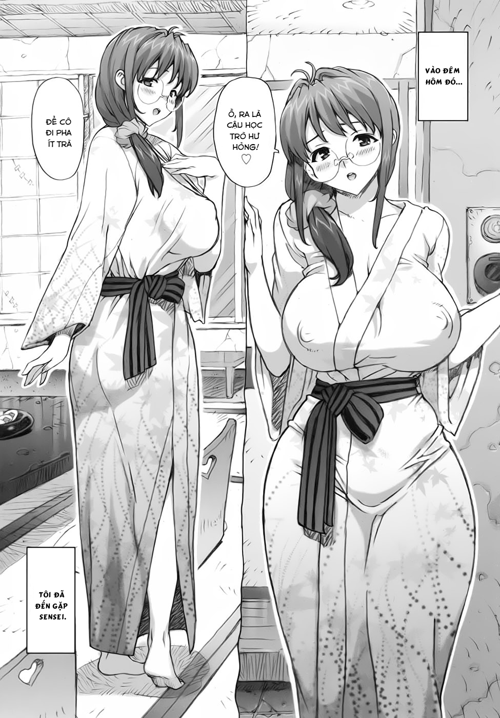 Đọc truyện hentai Chuyến đi thực tế cùng mochizuki-sensei - Oneshot