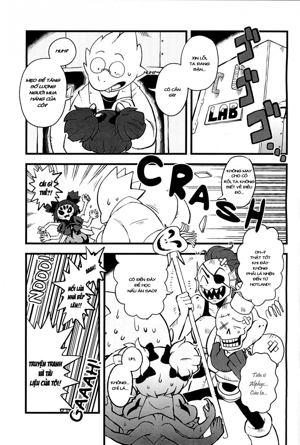 Đọc truyện hentai Midnight Muffet Live (Undertale) - Oneshot