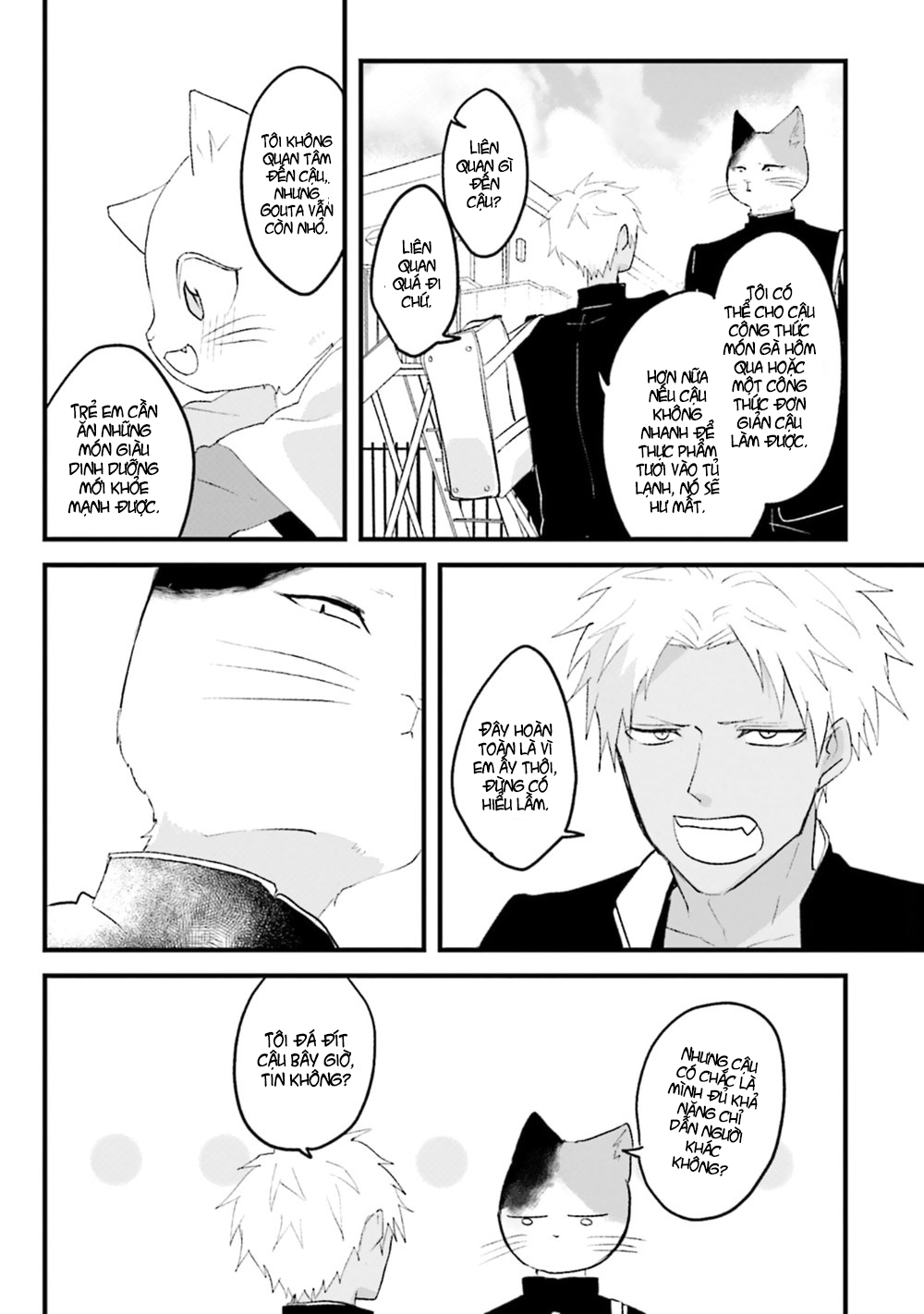 Đọc truyện hentai Trai và Mèo - Chap 2