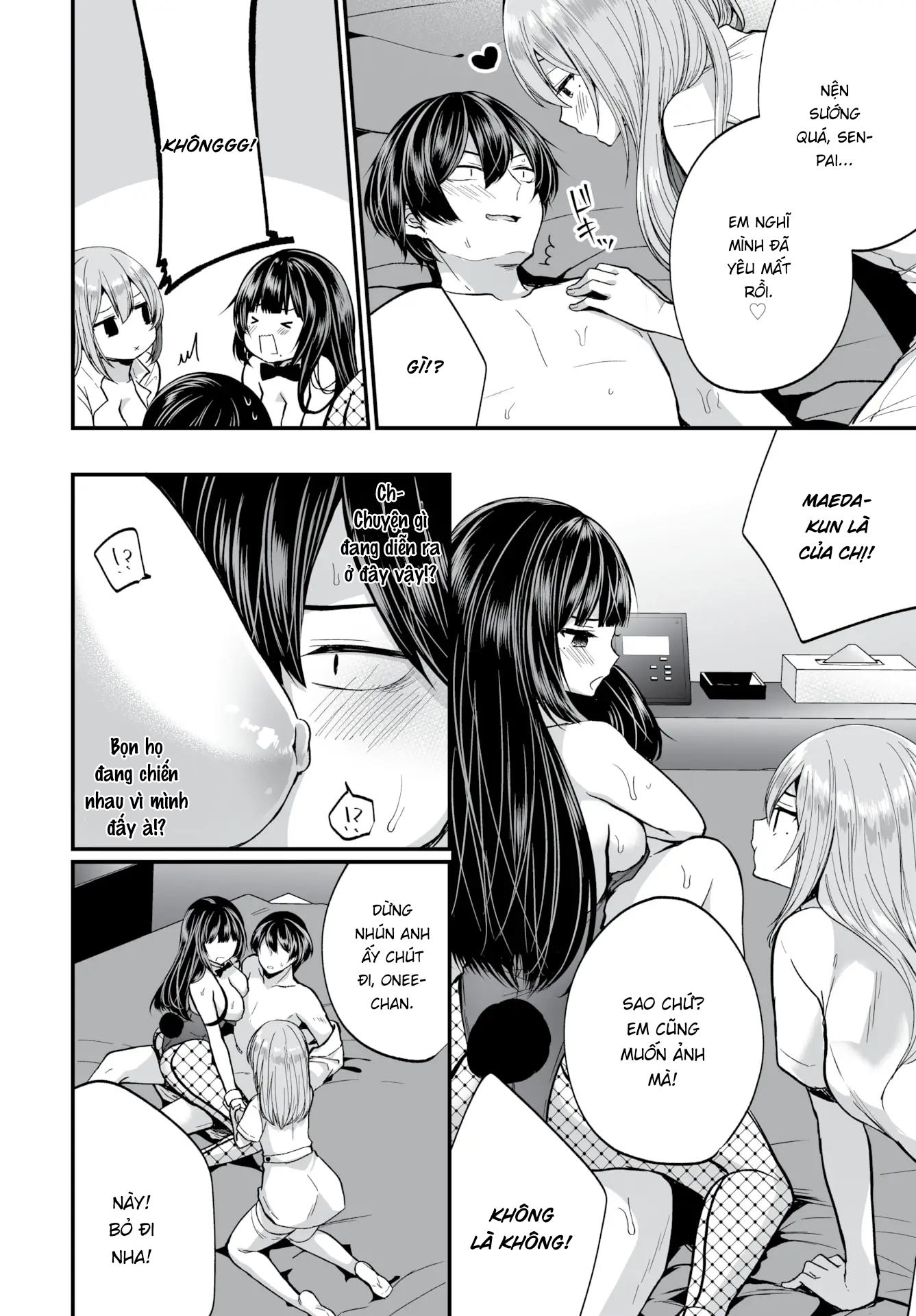 Đọc truyện hentai Gái Ngoan Lớp Tôi Hoá Ra Lại Là Dâm Nữ!? - Chap 8 - Chị Chị Em Em