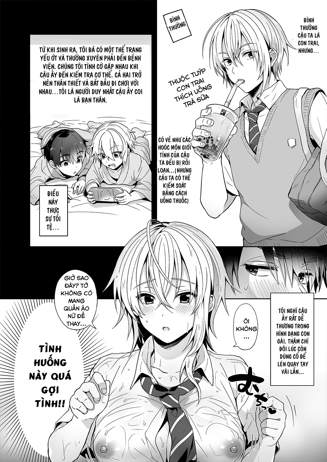 Đọc truyện hentai Ore no Shinyuu wa TS - Oneshot