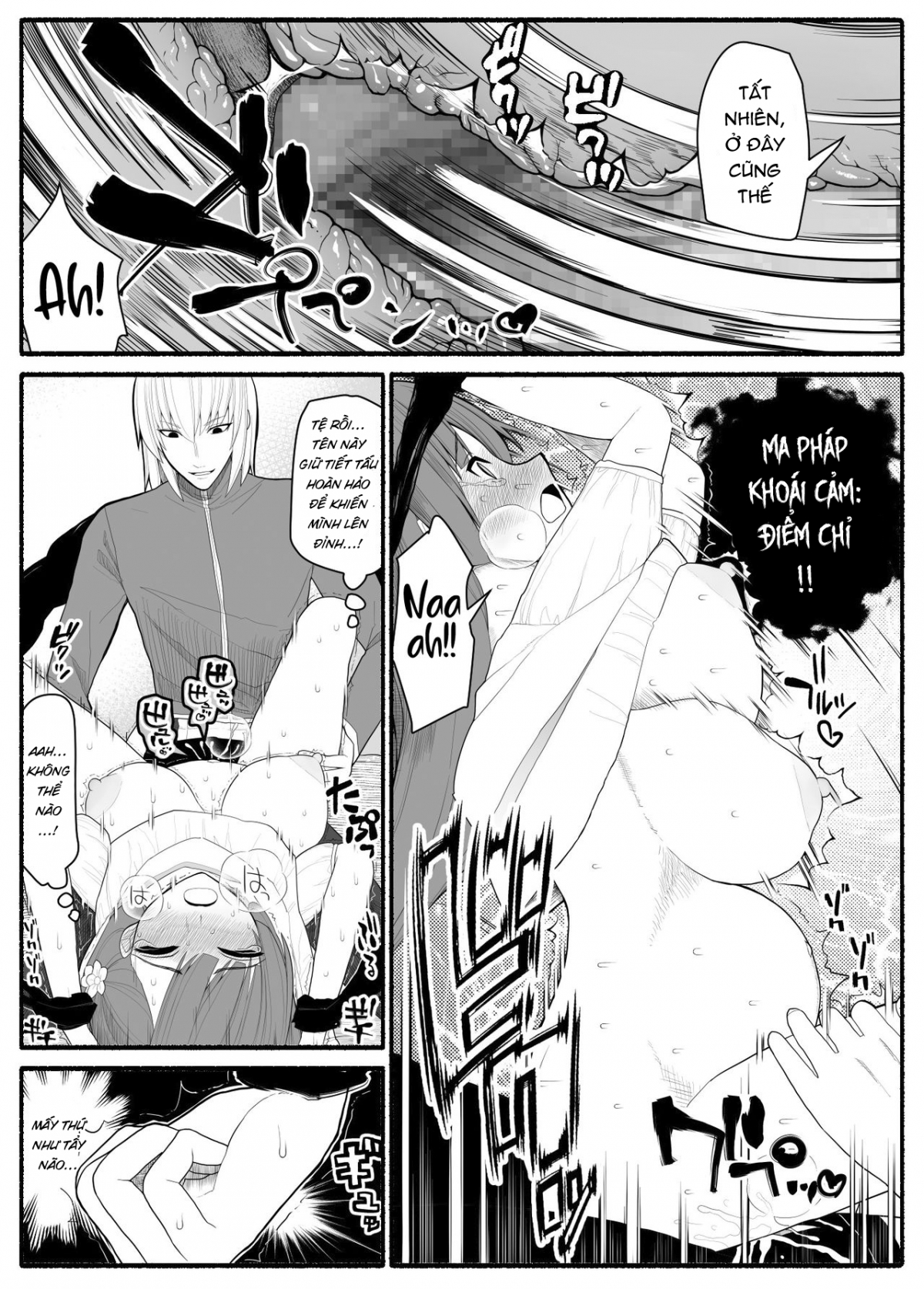 Đọc truyện hentai Shikyuu Majo VS Joukyuu Majin - Chap 1