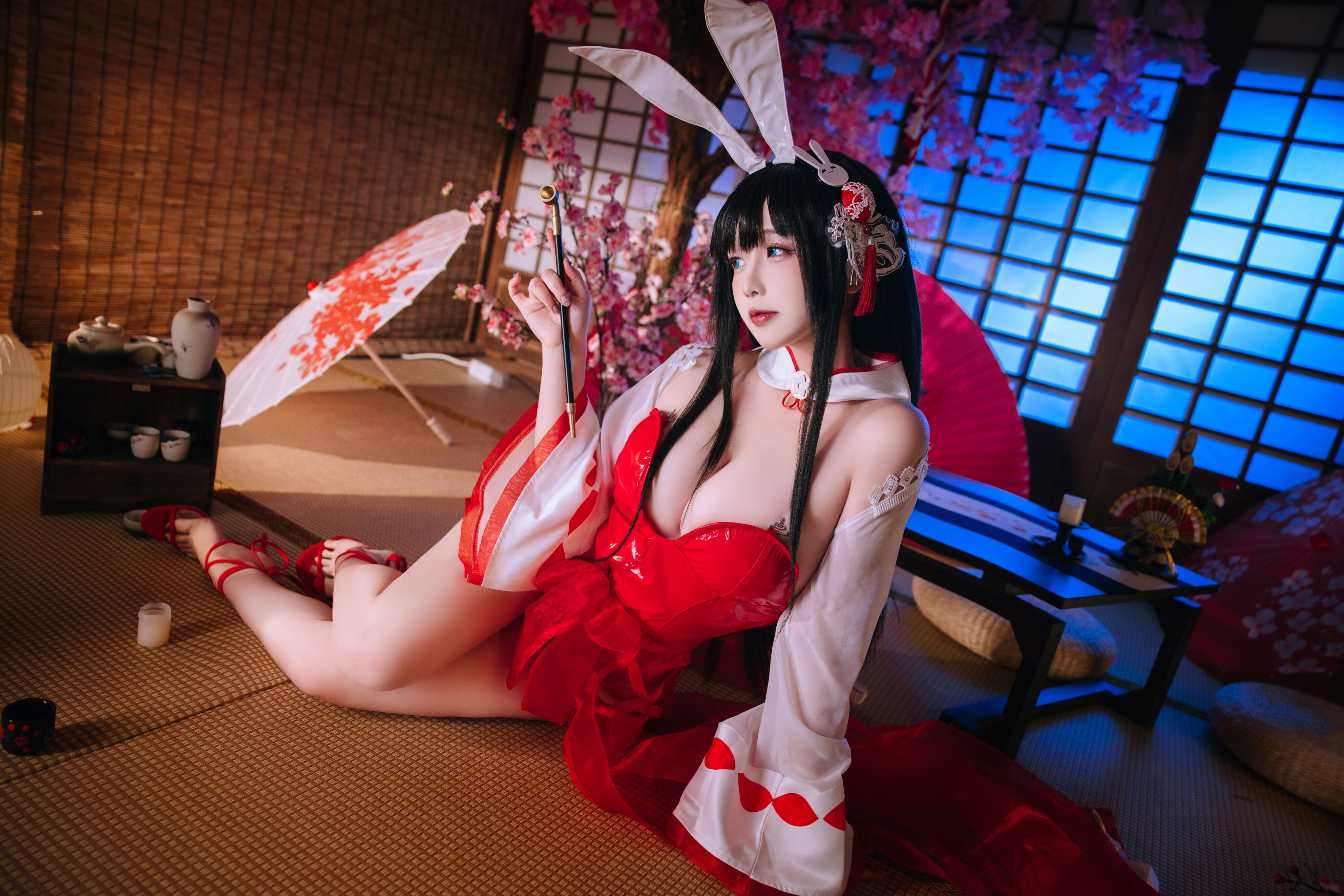 Đọc truyện hentai Tuyển tập Albums siêu phẩm Cosplay - Chap 1253 - Hina Kaoru - Ooyama Bunny Girl