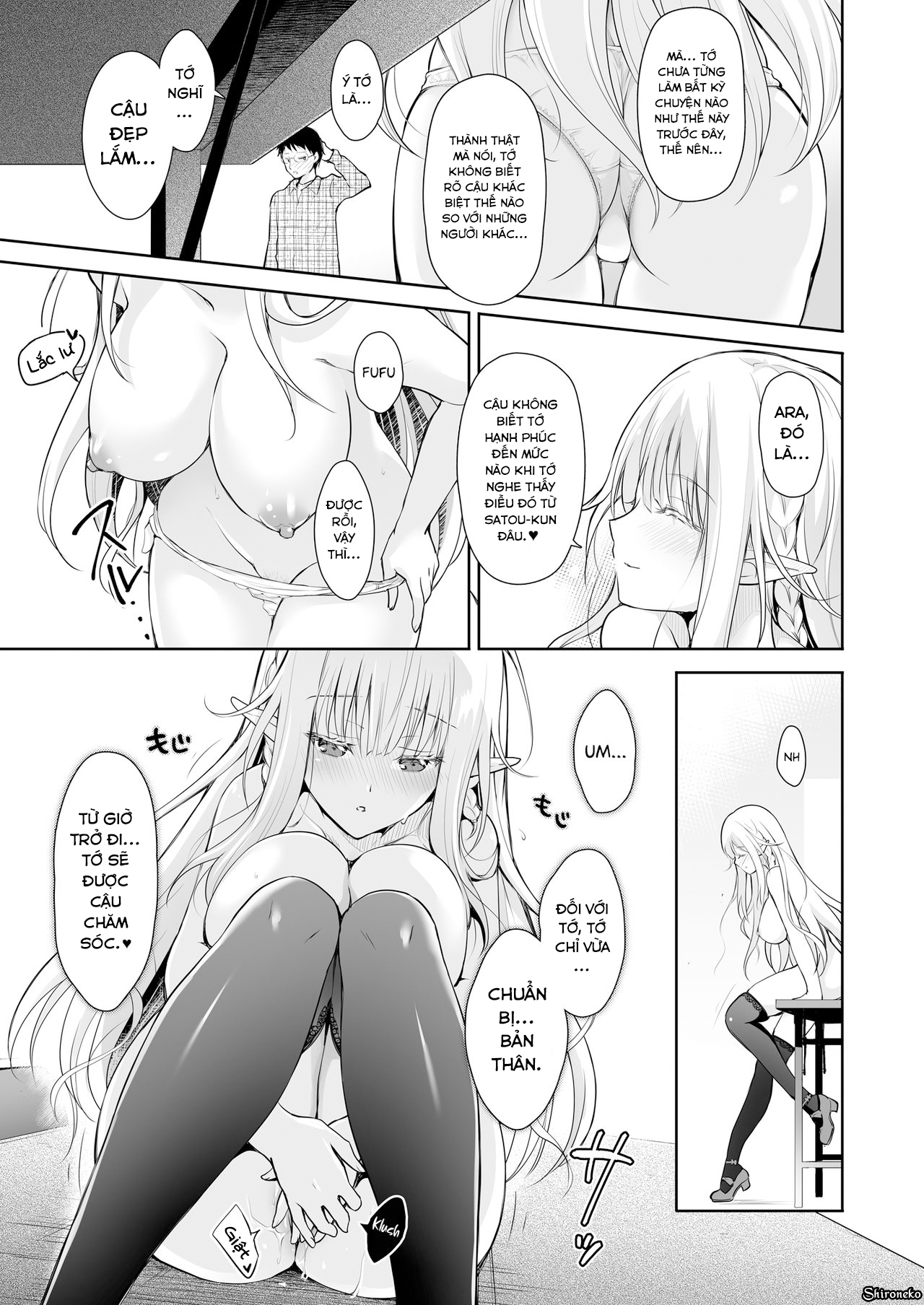 Đọc truyện hentai OtaCir no Elf Hime - Chap 1