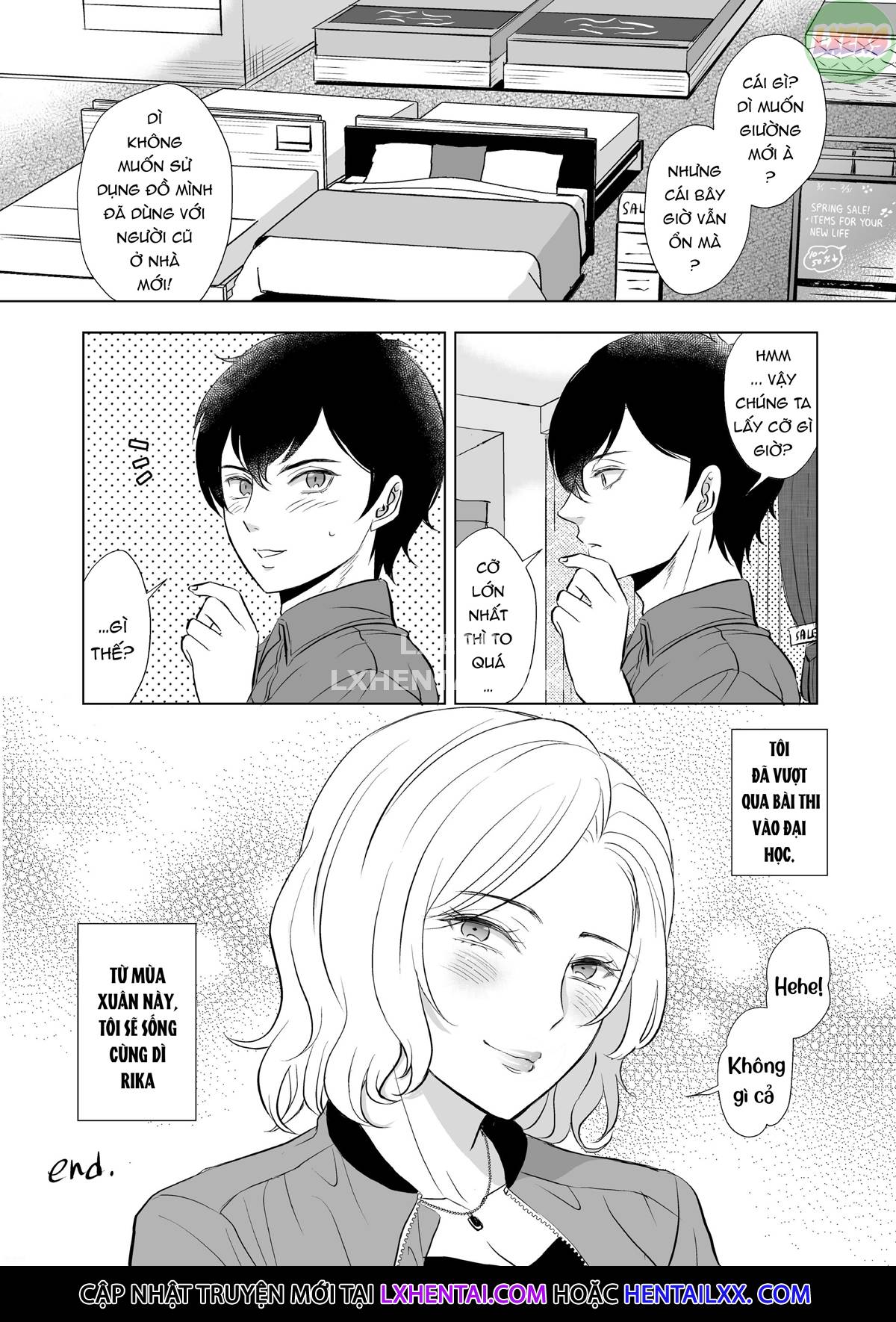 Đọc truyện hentai My Married Aunt Took My Virginity - Oneshot