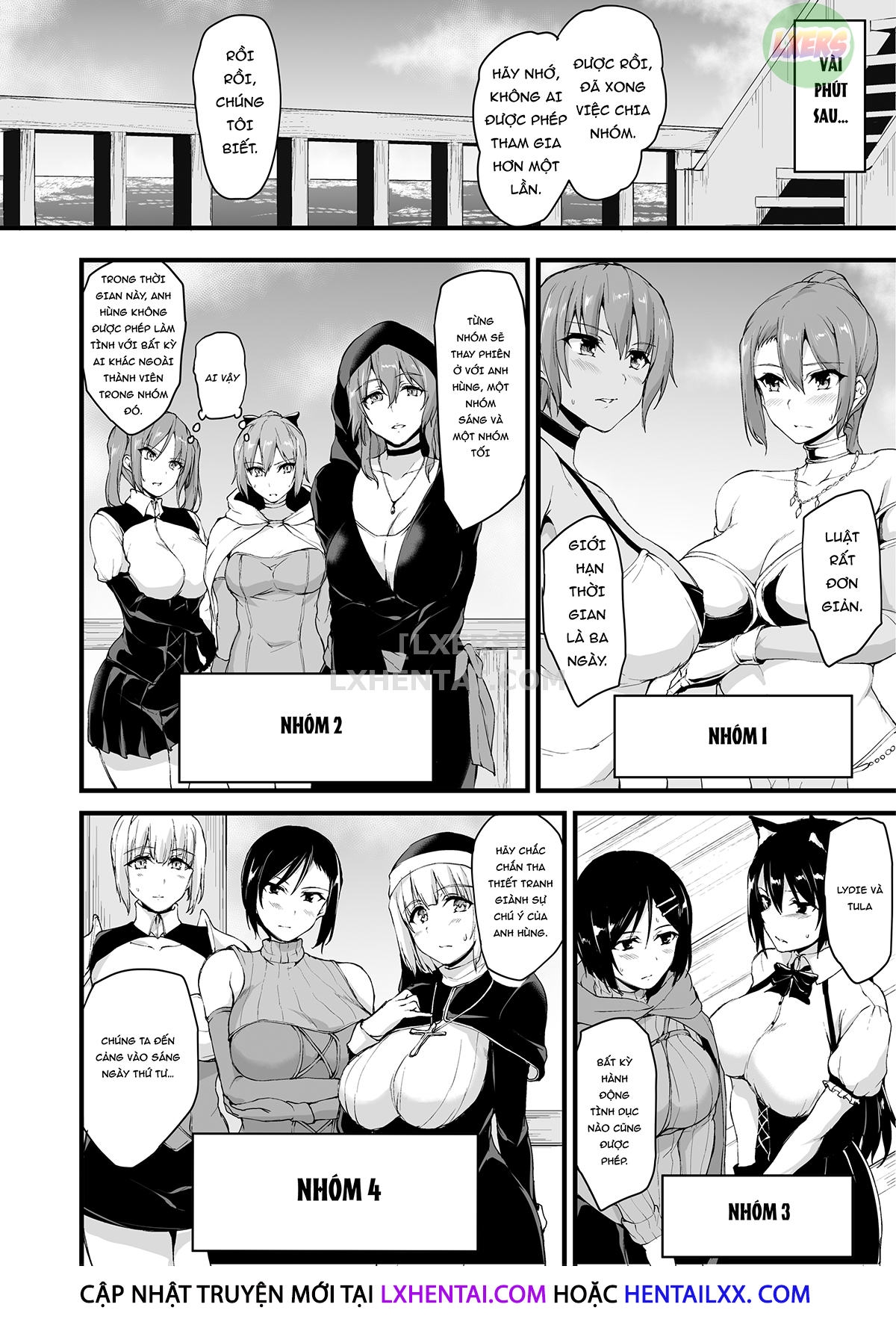 Đọc truyện hentai Tales of a Harem in Another World - Chap 6 - Overloaded! Orgies on the High Seas!