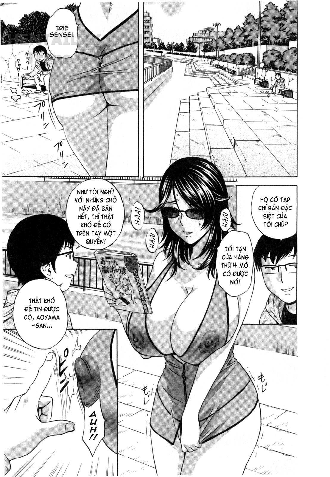 Đọc truyện hentai Life With Married Women Just Like A Manga - Chap 24