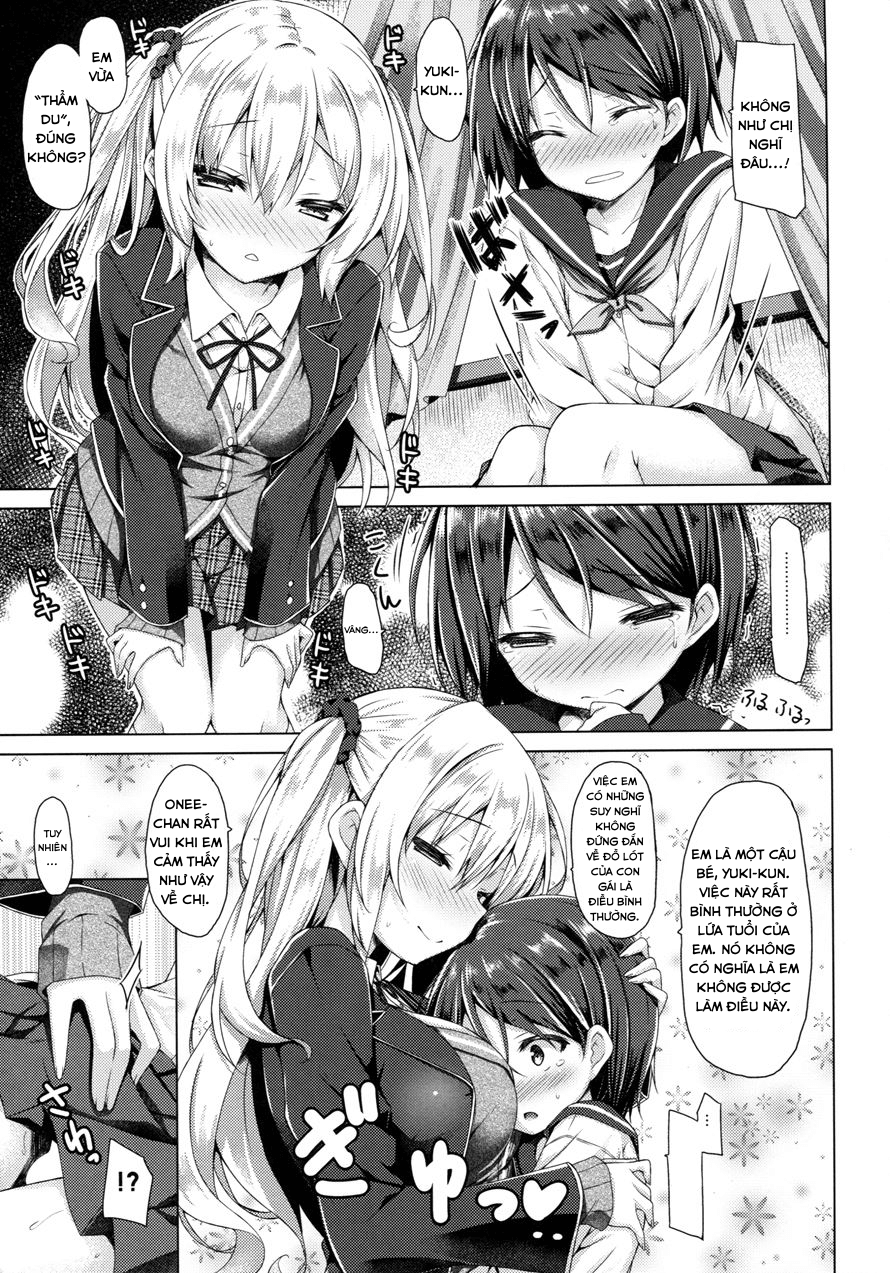 Đọc truyện hentai Onee-chan ga Otouto no xxx na Osewa o Suru no wa Gimu nandesu. - Chap 1