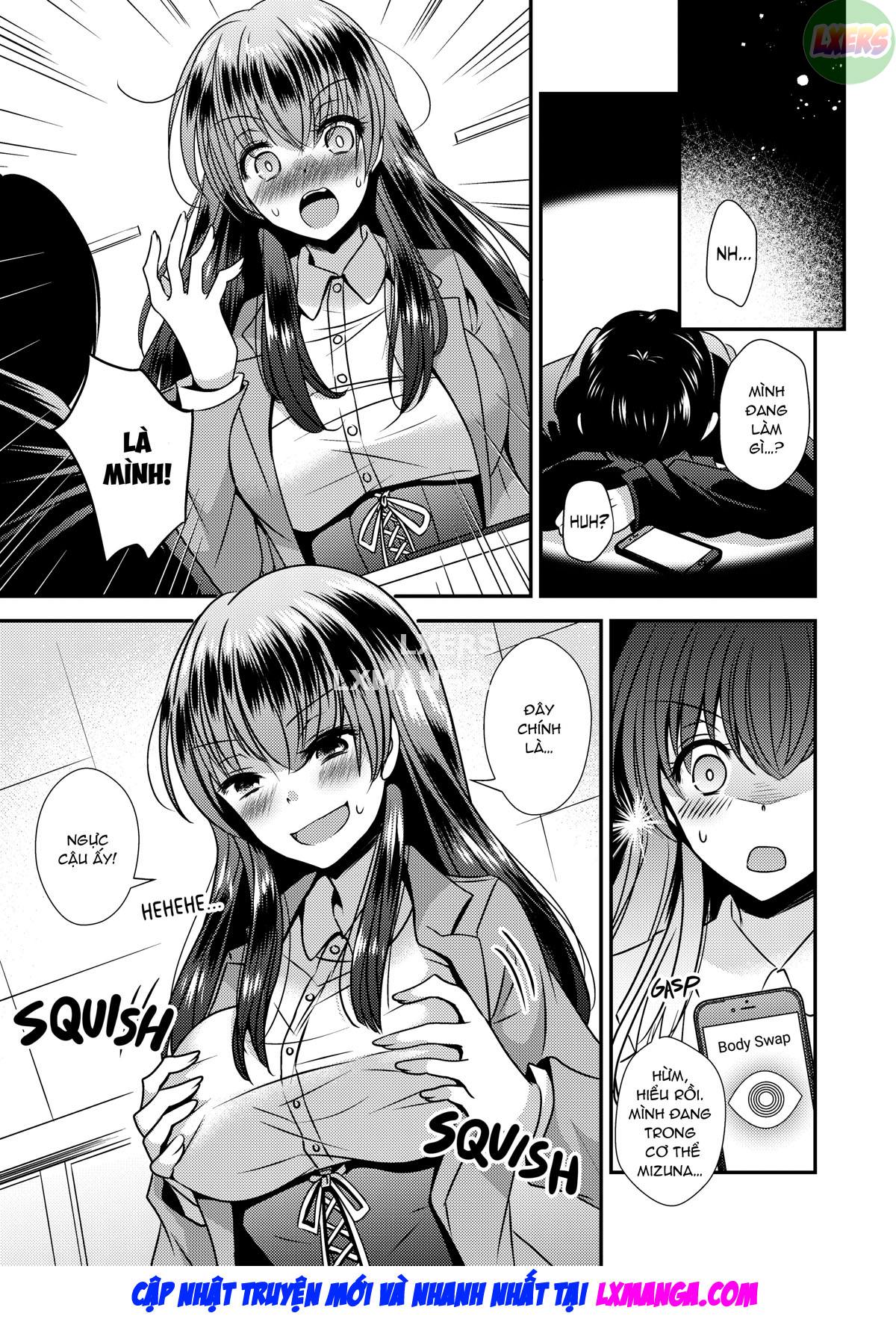 Đọc truyện hentai Sở hữu ứng dụng bạn trai có tiền bối, muốn làm gì thì làm - Oneshot