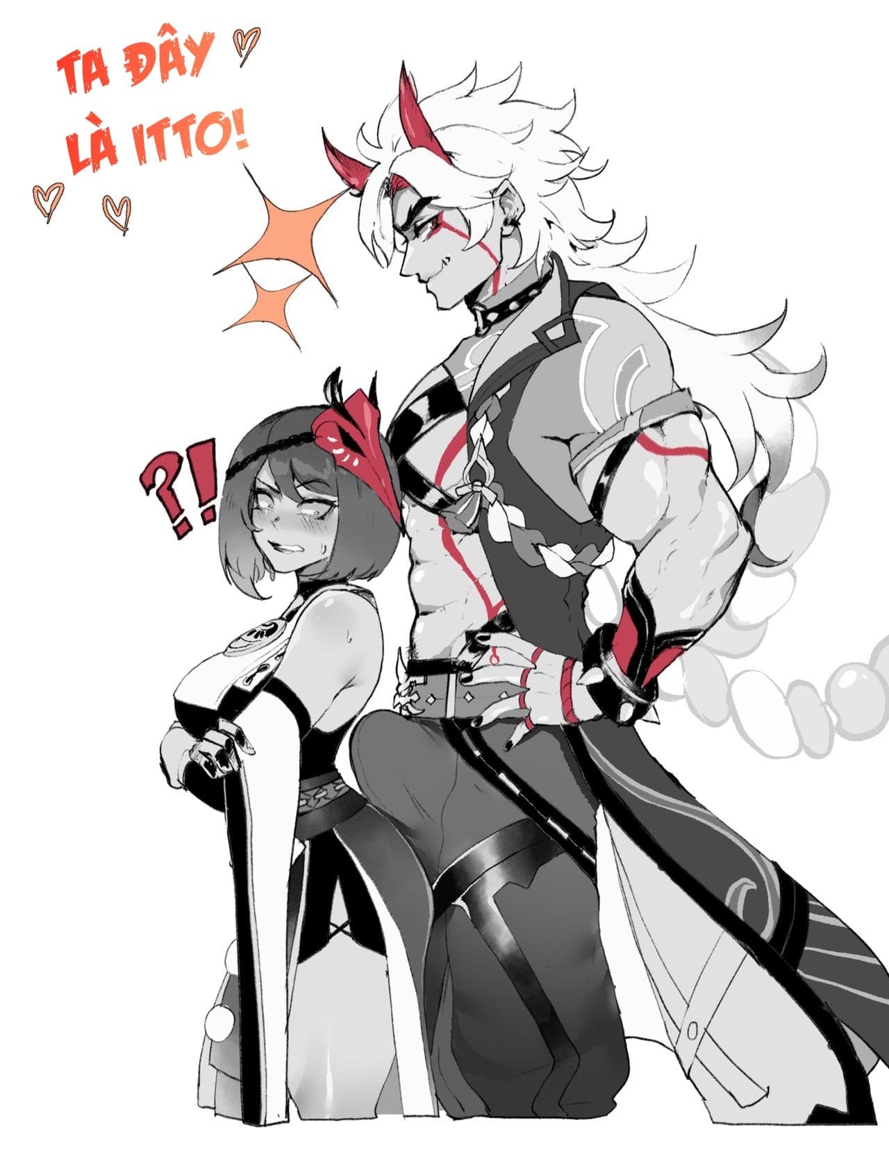 Đọc truyện hentai Ta Đây Là Arataki Itto!! - Oneshot