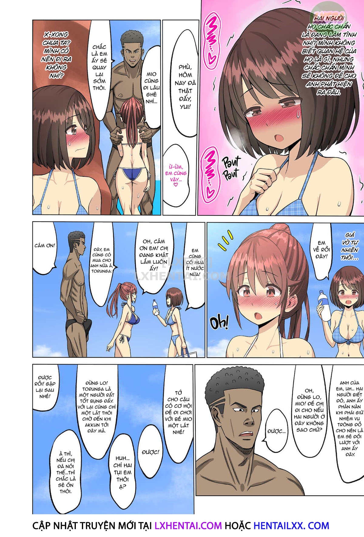 Đọc truyện hentai But I Loved Her... Summer Chapter: My Cheerleader Friend Got Taken by a Foreign Student - Chap 1