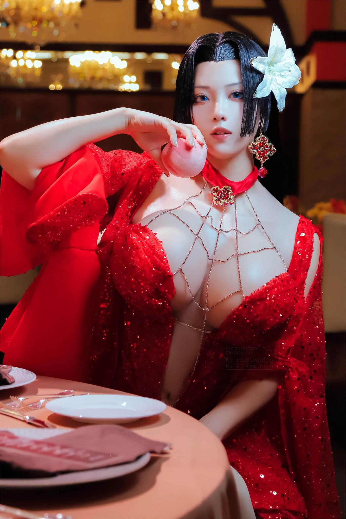 Đọc truyện hentai Tuyển tập Albums siêu phẩm Cosplay - Chap 1365 - Rumi Twins (Love1loooomy) - Boa Hancock