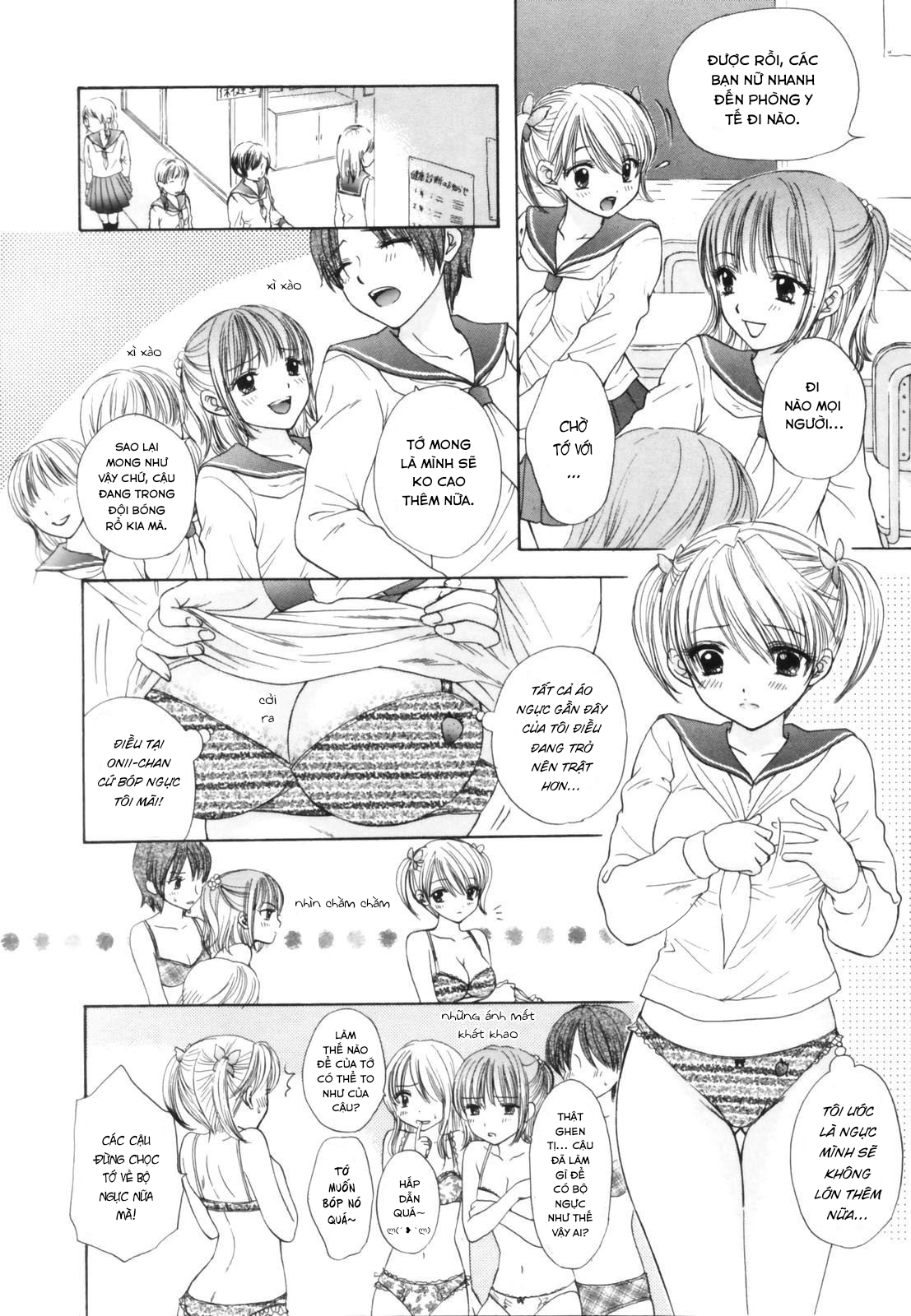 Đọc truyện hentai Cuộc đào thoát vĩ đại - Chap 5 kiểm tra thể chất