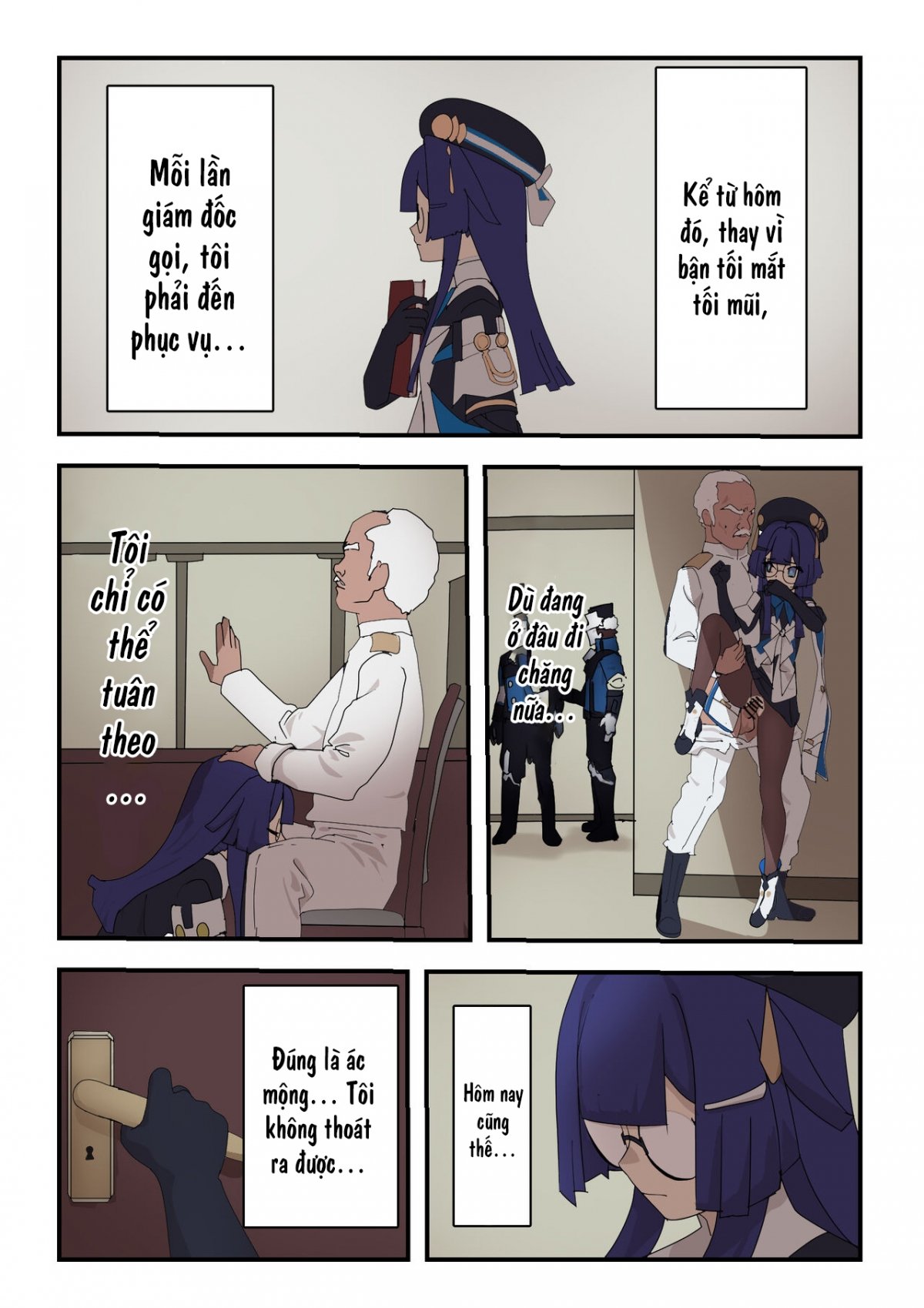 Đọc truyện hentai Sĩ quan tình báo không thể chống lại được - Oneshot