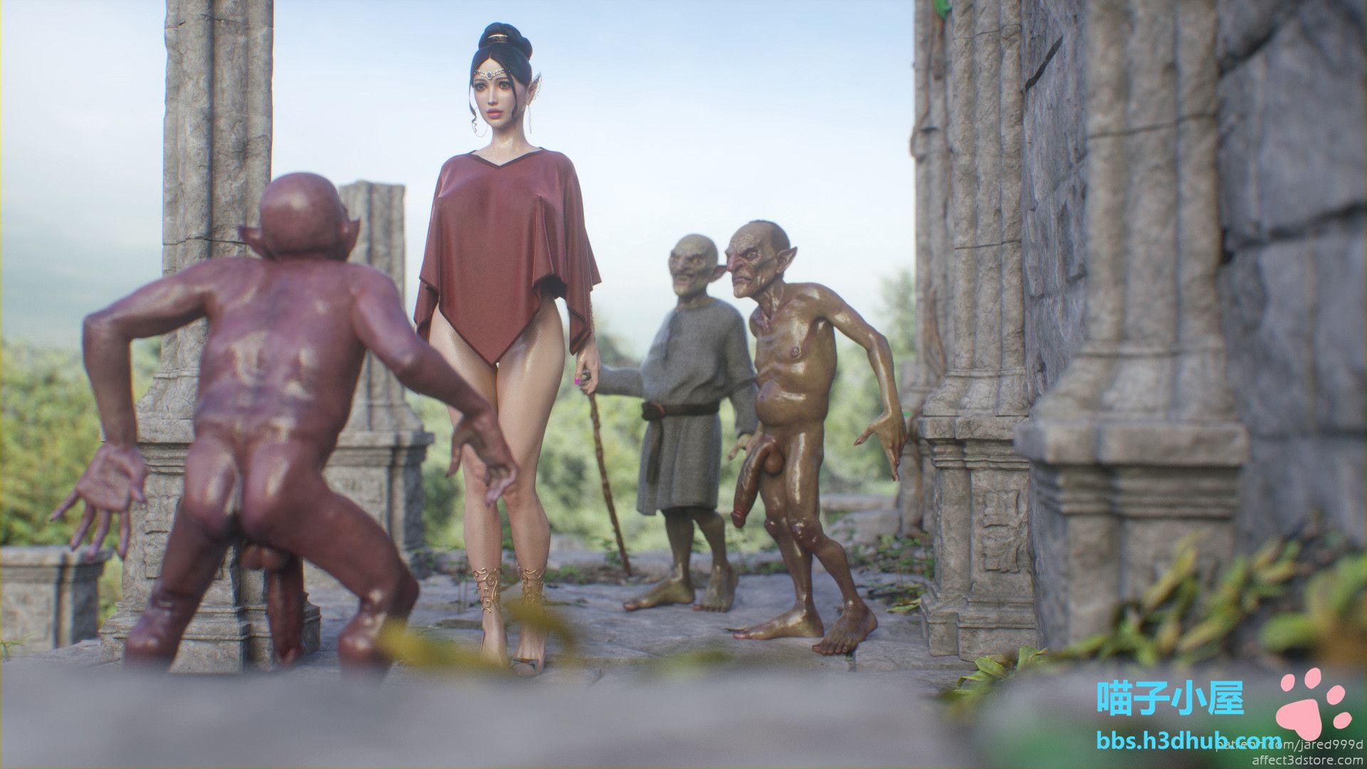 Đọc truyện hentai Elf Slave - Chapter 2: First Option