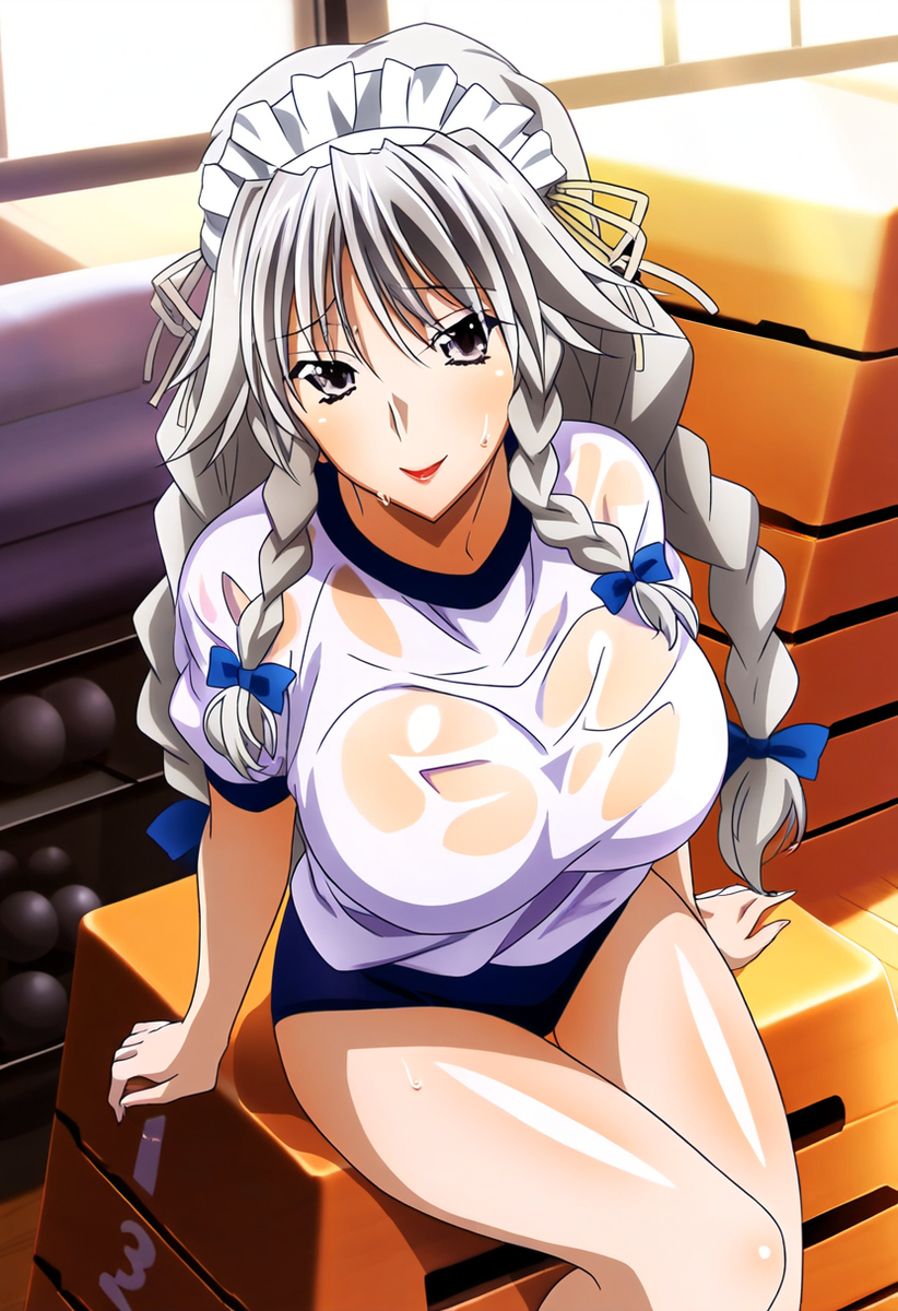 Đọc truyện hentai Tuyển tập Albums Art hentai - Chap 274 - Grayfia AI illustration gymnastics bloomers