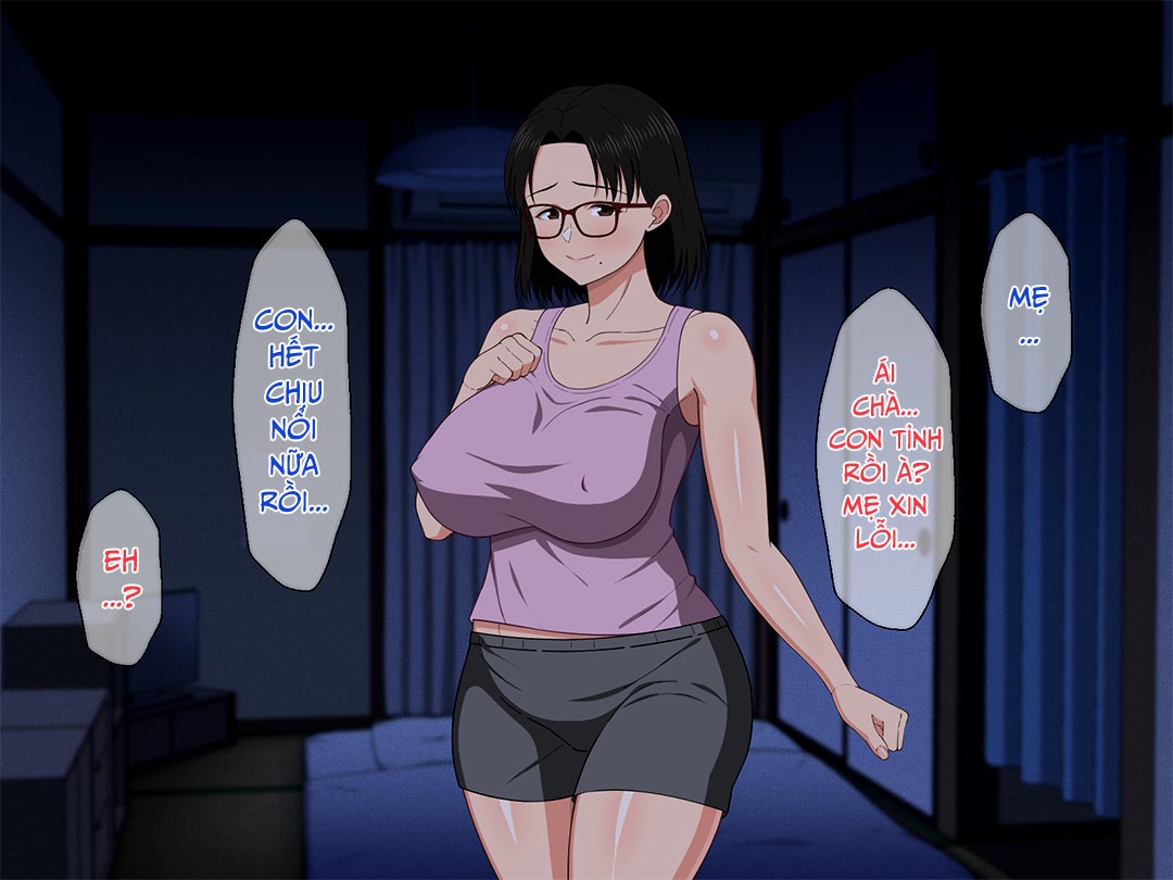 Đọc truyện hentai Khao khát người mẹ vú bự trong căn phòng nhỏ - Chap 2
