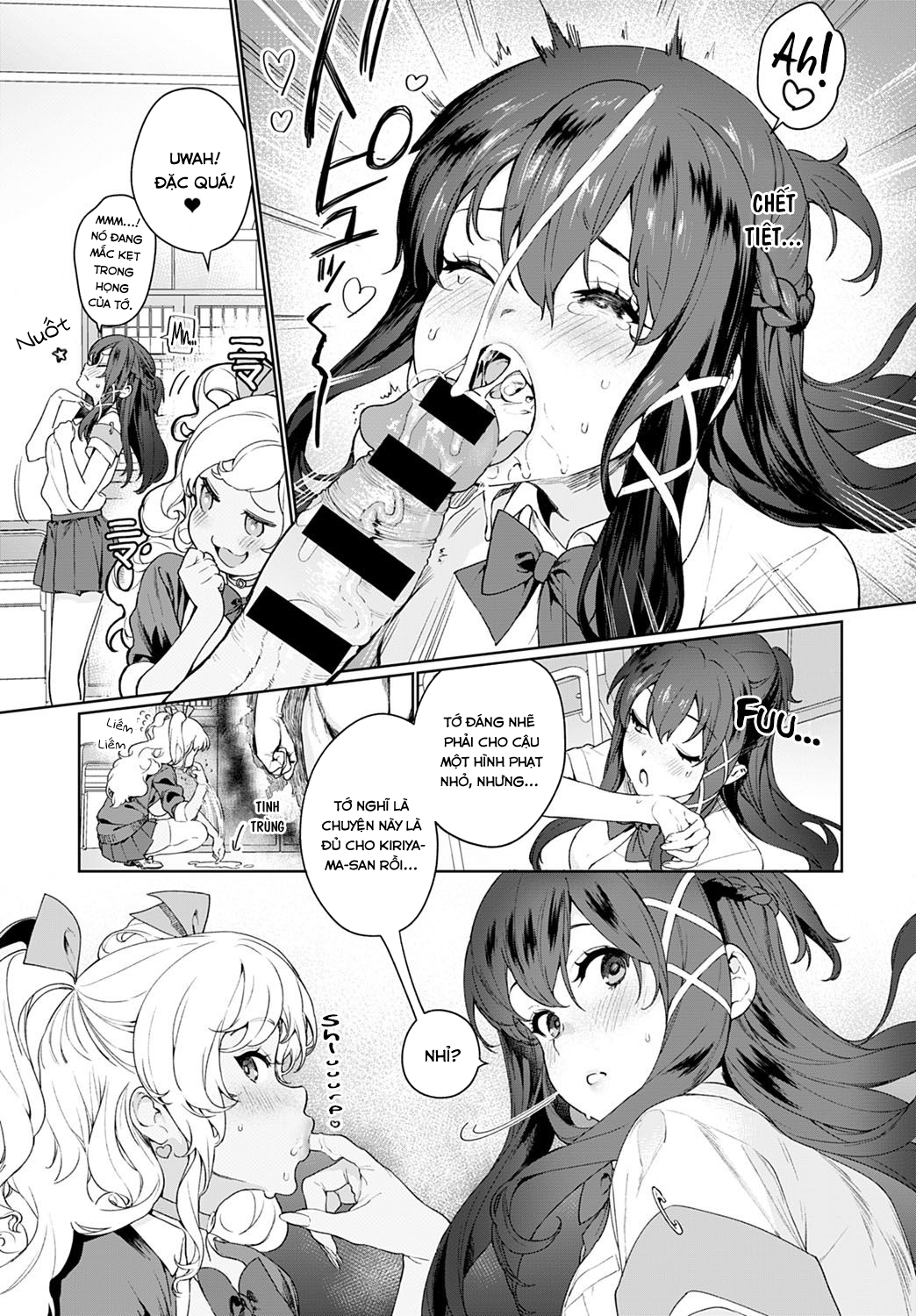 Đọc truyện hentai †Ankoku Datsui†〜Kaichou to Kuro Gyaru〜 - Oneshot