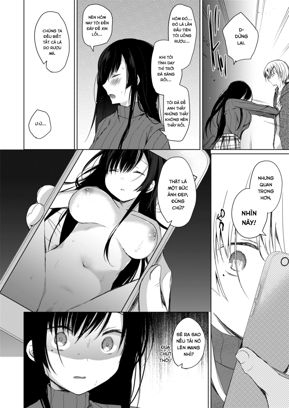 Đọc truyện hentai Ero Doujin Sakka no Boku no Kanojo wa Uwaki nante Shinai - Oneshot