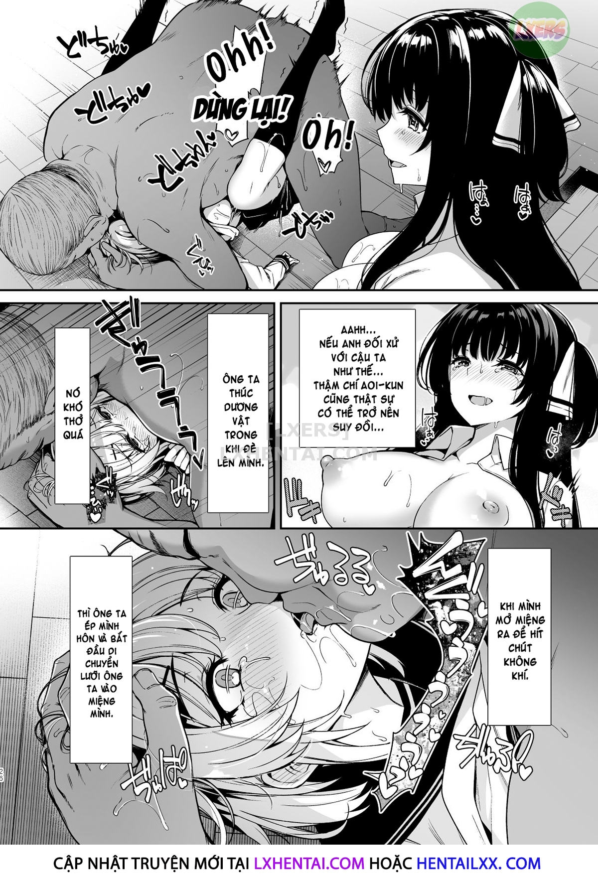 Đọc truyện hentai Sanshoku Hirune Tsuki TS - Chap 2 - [END]