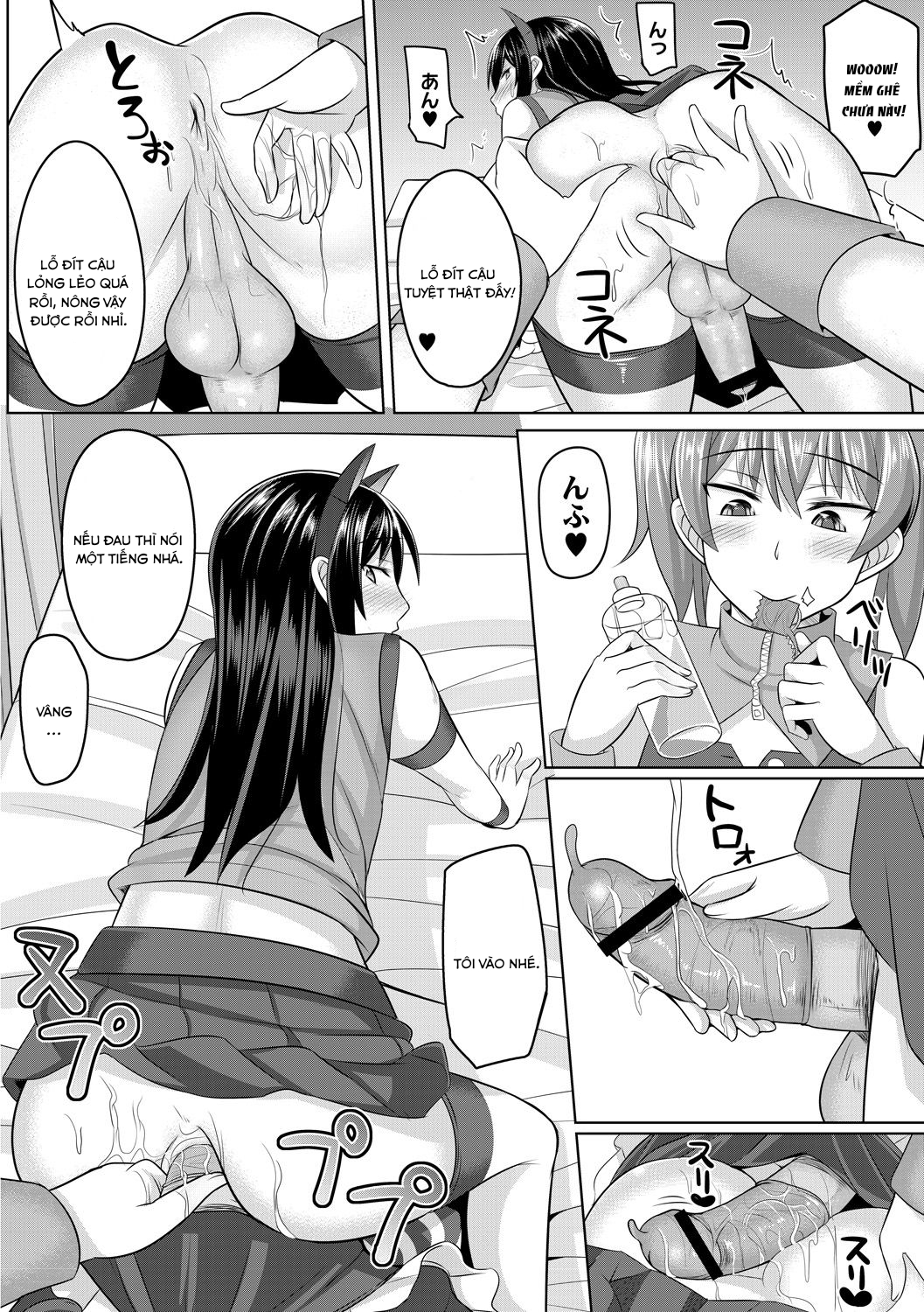 Đọc truyện hentai Cosplay Otokonoko-tachi ~ Ushiro no Ana ni Iretai Kankei - Chap 1