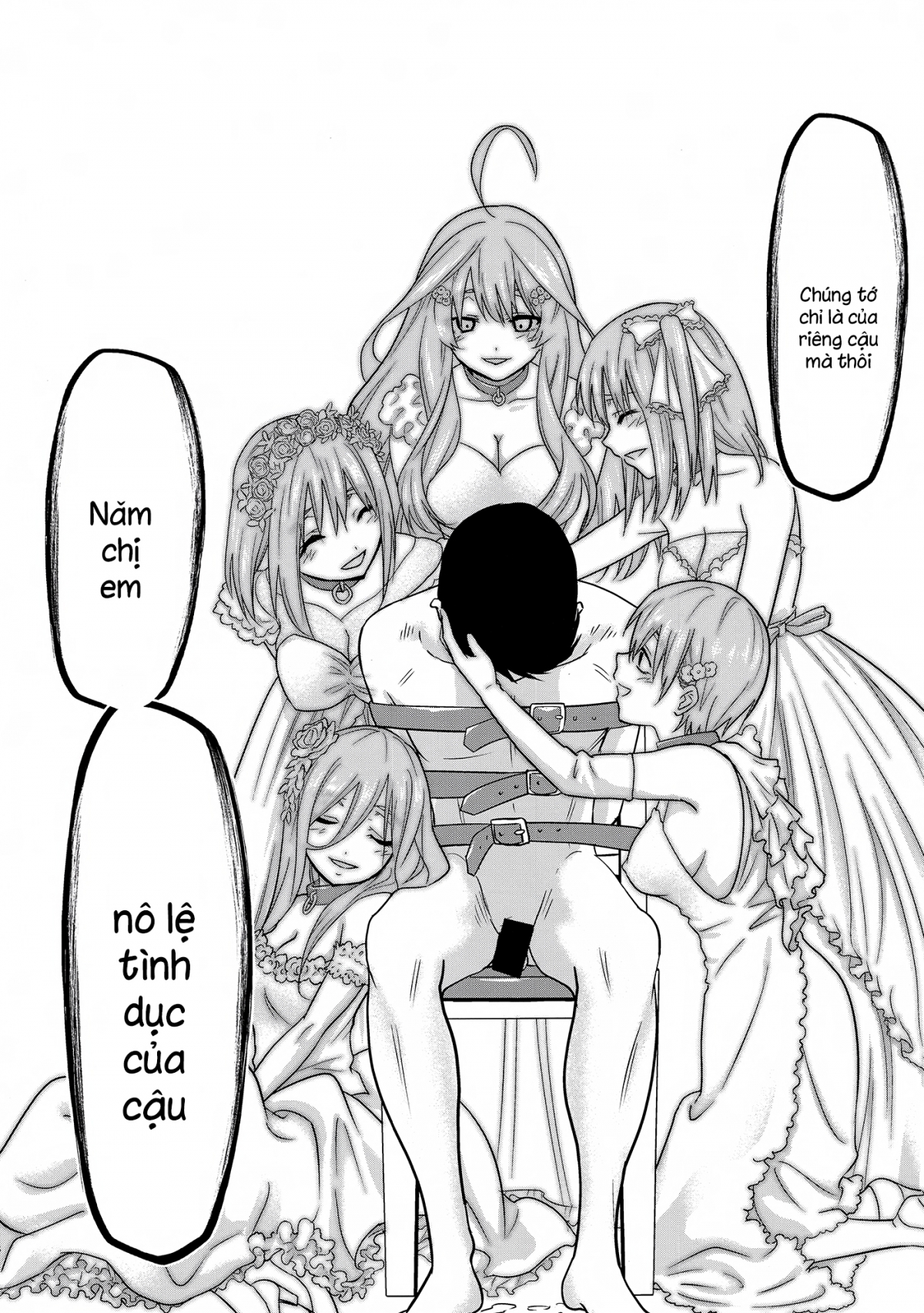 Đọc truyện hentai Gotoubun no Seidorei Side-D (Gotoubun no Hanayome) - Oneshot