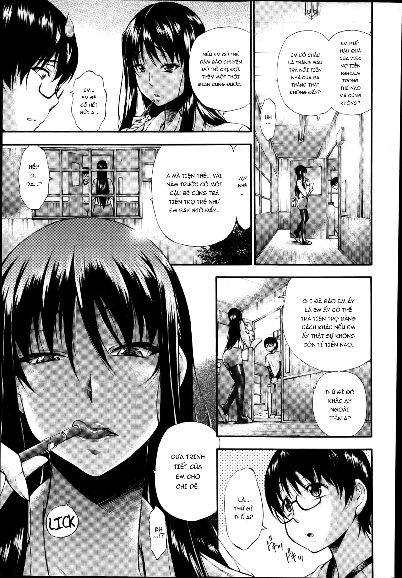 Đọc truyện hentai Doutei Yachin - Oneshot