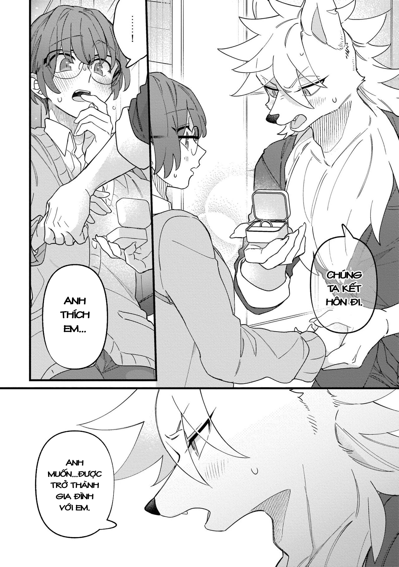 Đọc truyện hentai Trở thành gia đình với thú nhân - Chương 4