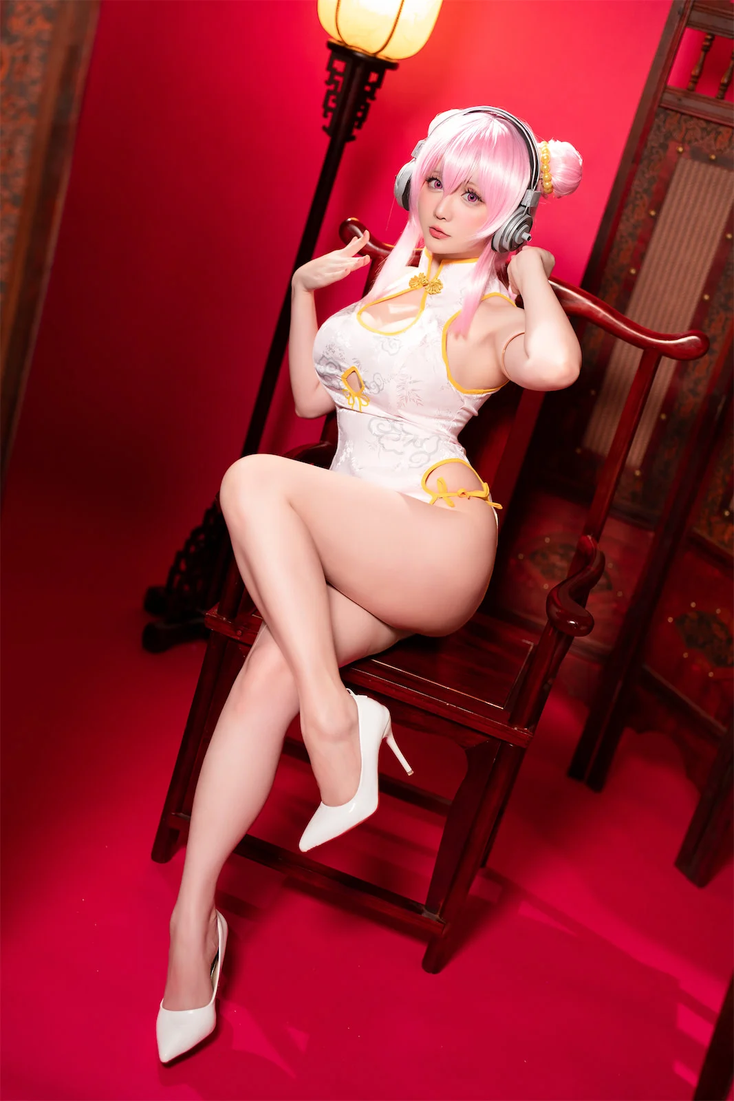 Đọc truyện hentai Tuyển tập Albums siêu phẩm Cosplay - Chap 378 - Star Chichi - Super Sony Cheongsam