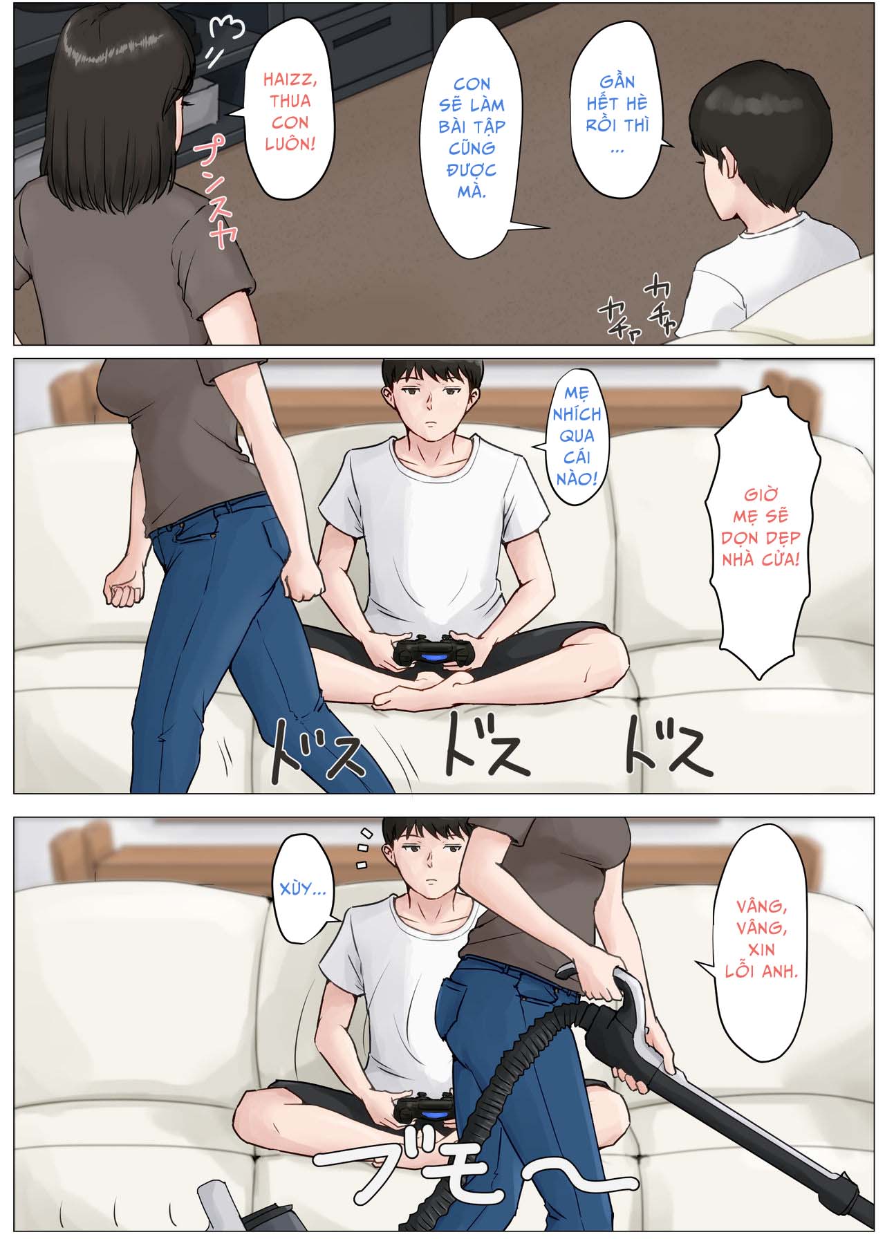 Đọc truyện hentai Mother, it has to be you!!! - Chương 3: Summer Holiday First Part