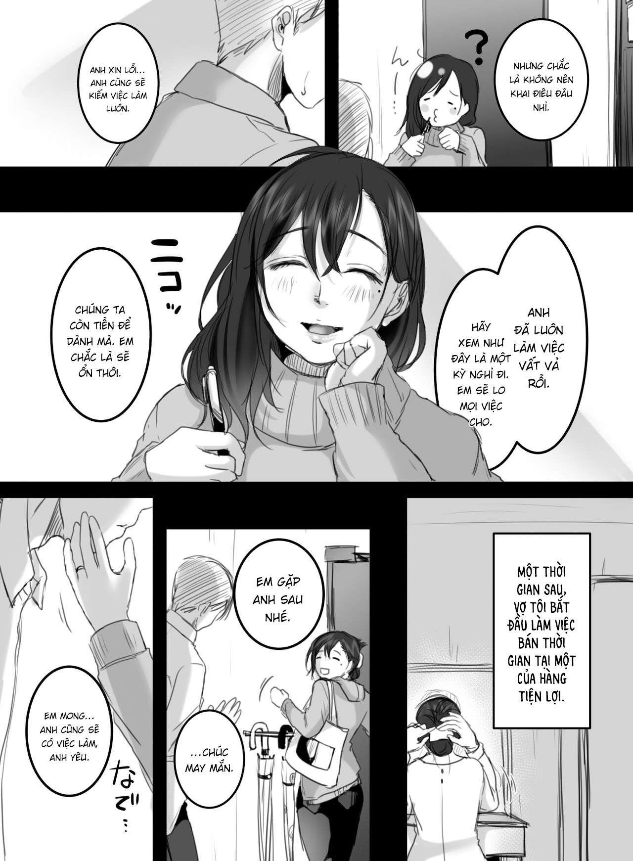 Đọc truyện hentai 15 phút tăng ca - Chương 2.2: Chương của người chồng