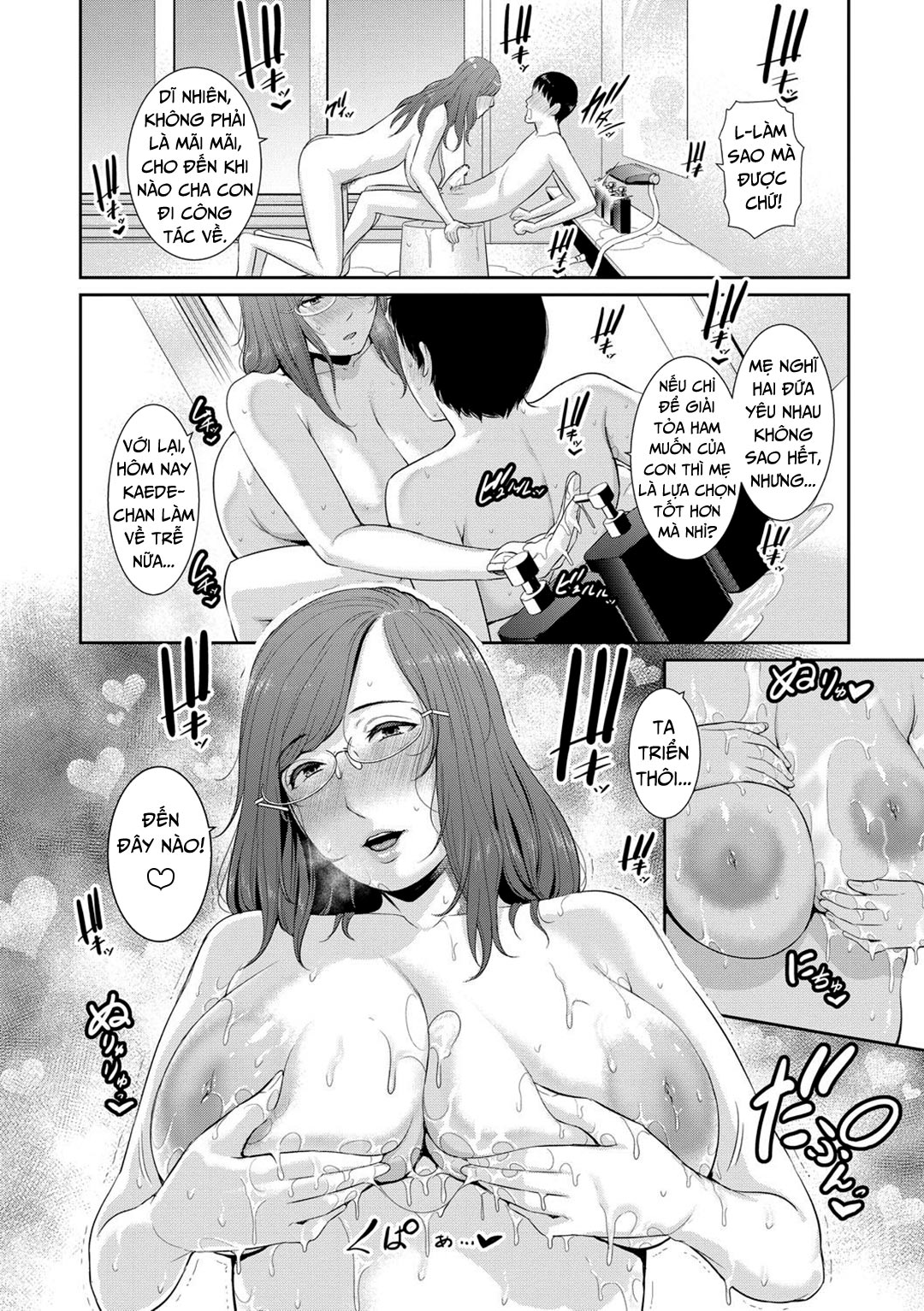 Đọc truyện hentai Ba người mẹ cuồng dâm - Chap 3