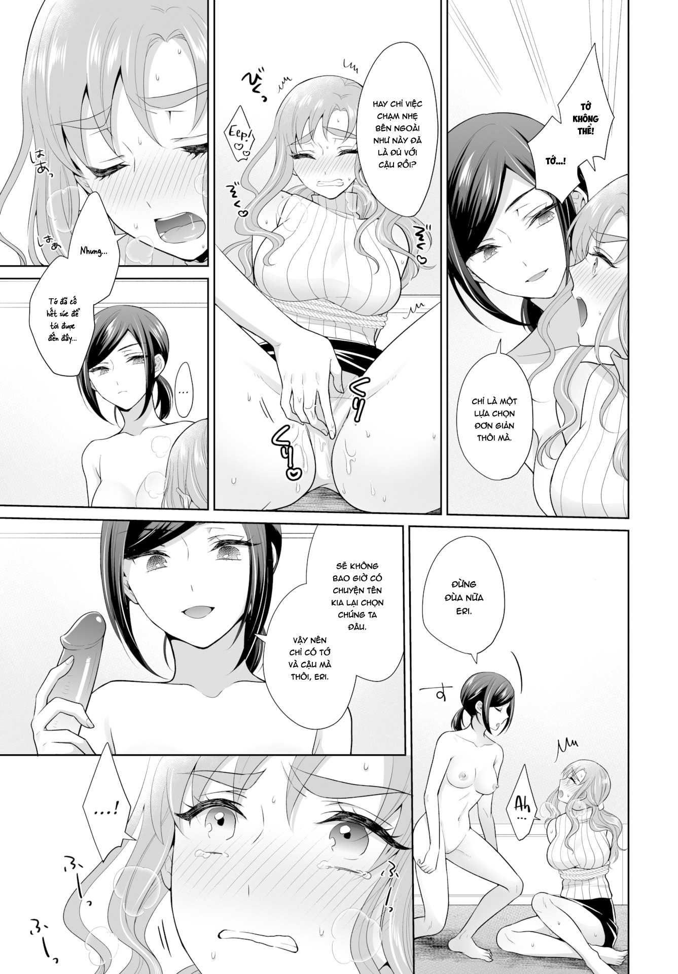 Đọc truyện hentai The Royal Bride Battle Royale - Chap 6: 3some + Yuri