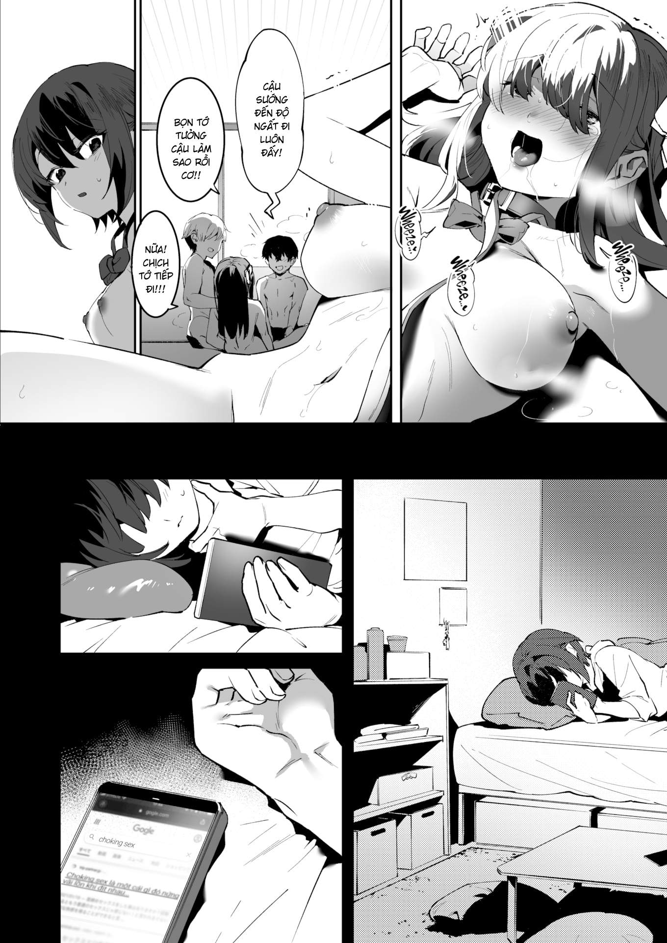 Đọc truyện hentai Chiến lược hoàn hảo của đôi bạn thân Saki&Kana - Part 1