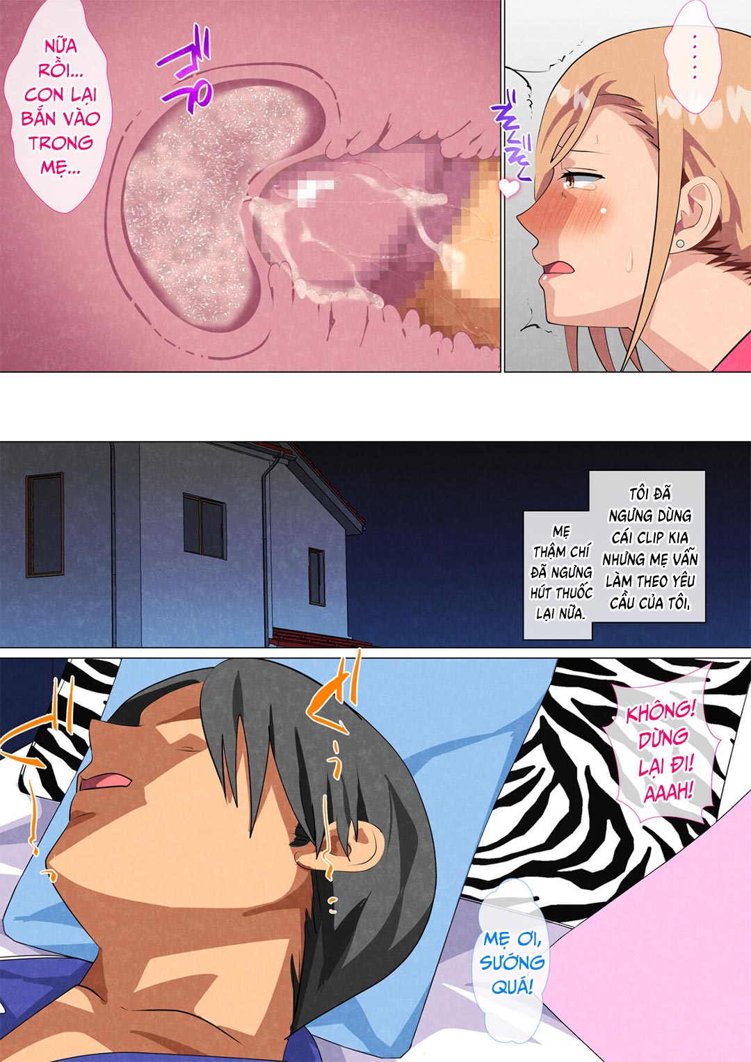 Đọc truyện hentai Con trai tìm thấy điểm yếu của người mẹ bất hảo ngày trước - Chap 2