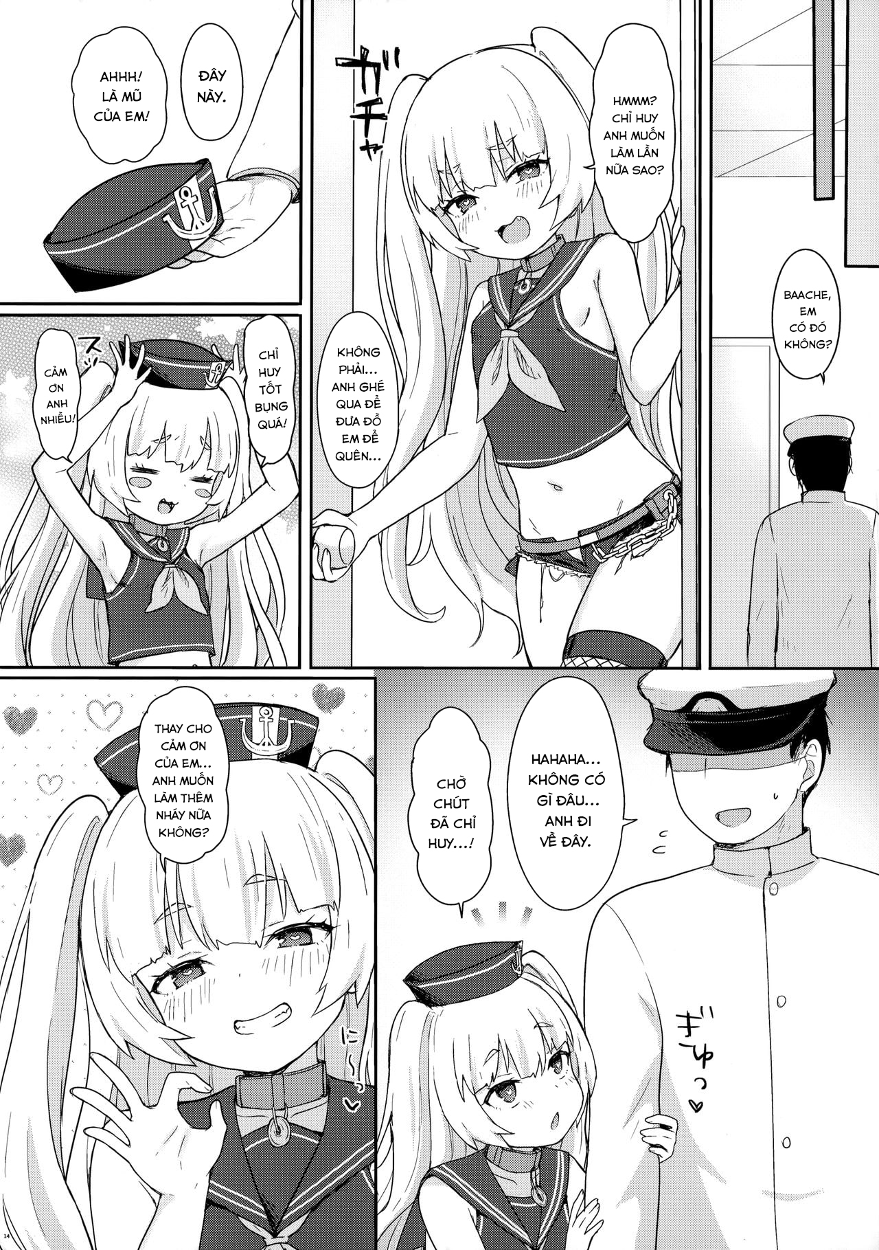 Đọc truyện hentai Leave Everything To Bache! (Azur Lane) - Oneshot