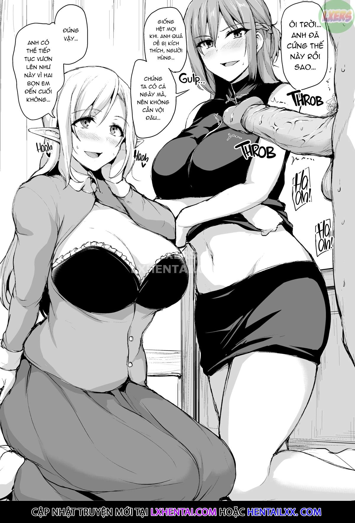 Đọc truyện hentai Tales of a Harem in Another World - Chap 7.5