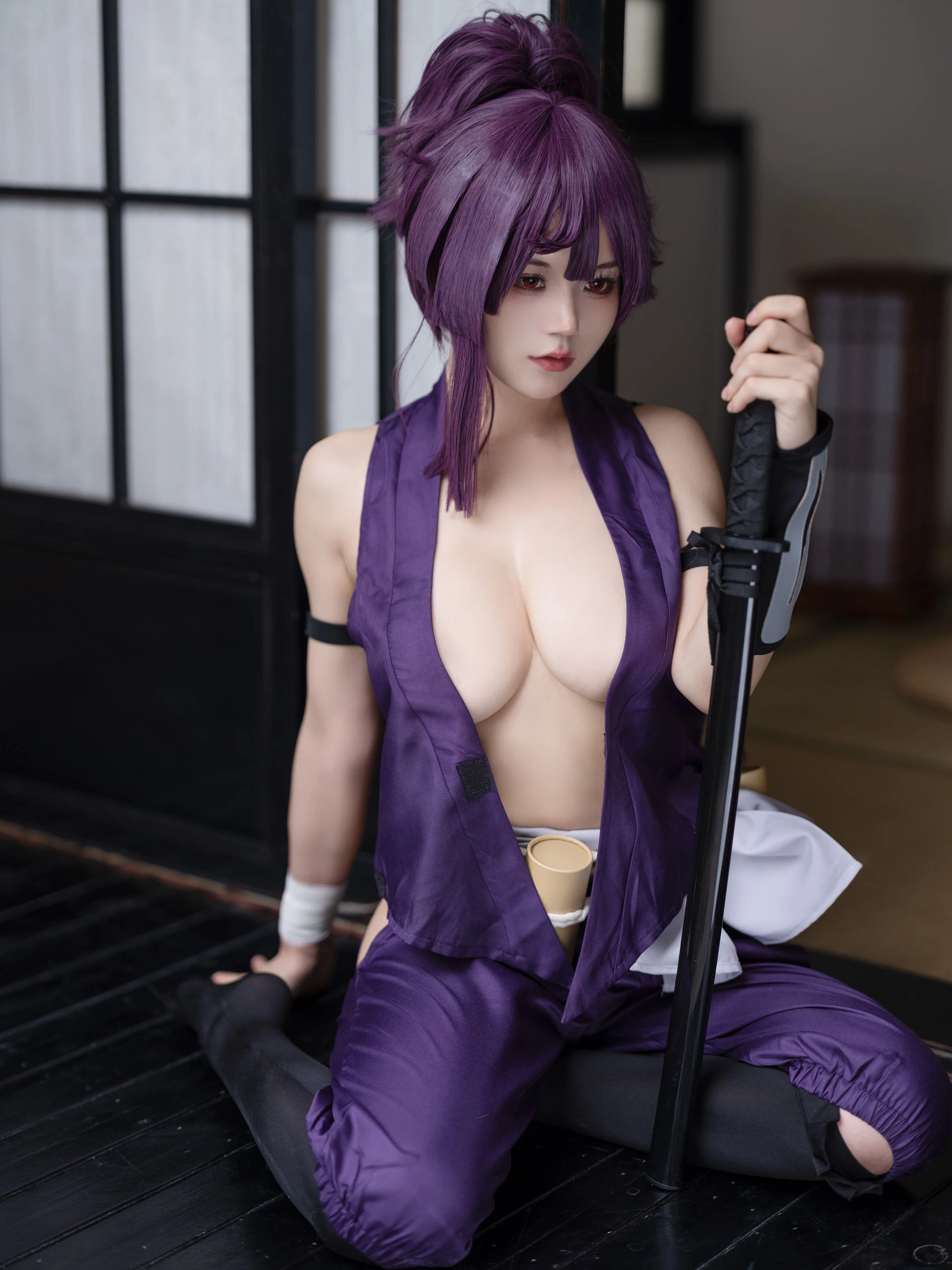 Đọc truyện hentai Tuyển tập Albums siêu phẩm Cosplay - Chap 233 - Ogura Chiyo w - Yuzuriha hell raku gang