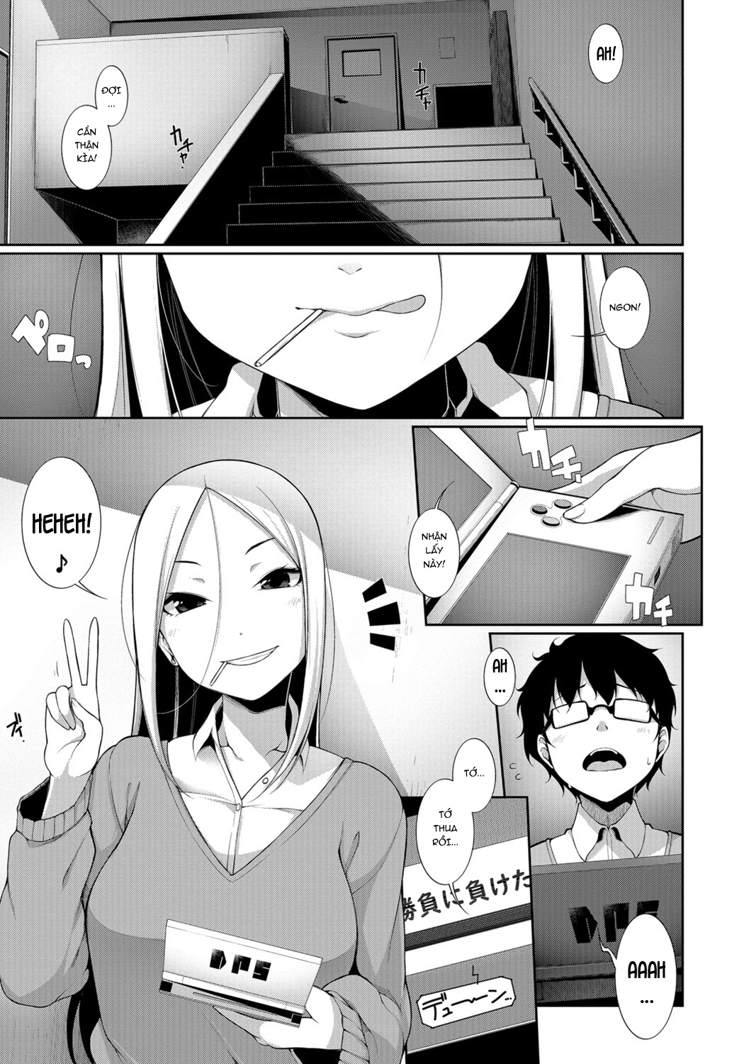 Đọc truyện hentai Houkago Game - Oneshot