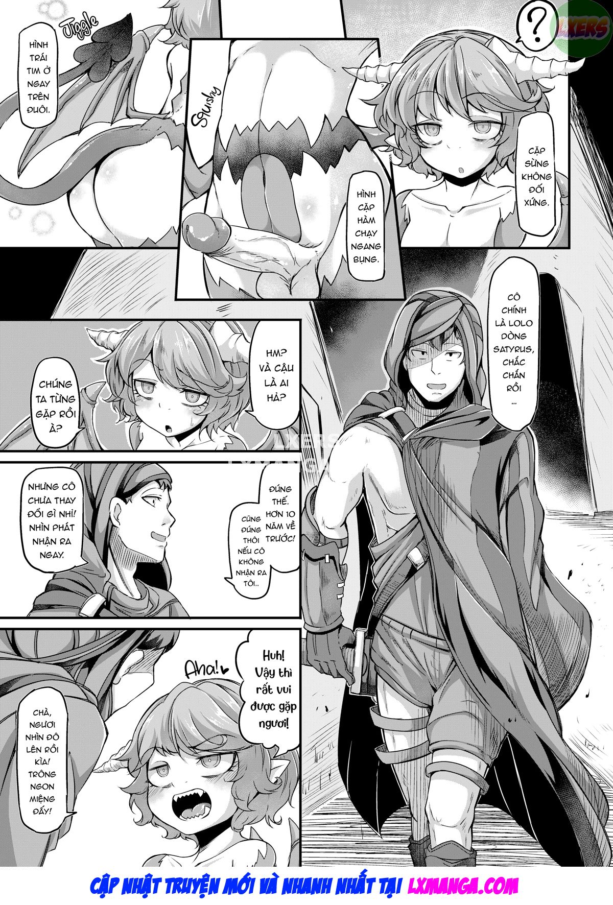 Đọc truyện hentai Tái thiết!? Thụ tinh giữa các loài - Chap 5