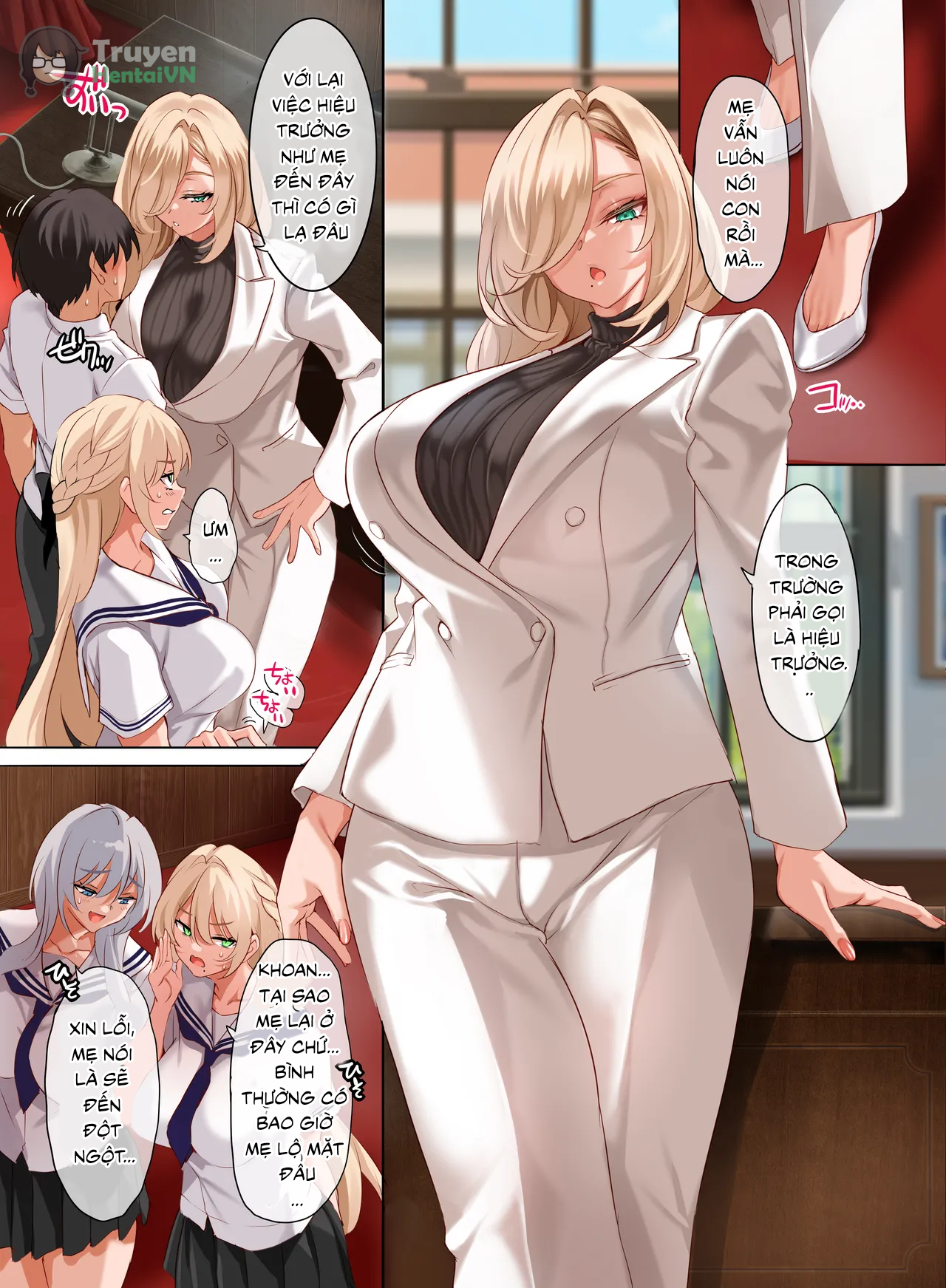 Đọc truyện hentai Jogakkou de Otoko Hitori na node Kousoku de Seiyoku no Hakeguchi ni Sareru Nichijou 4.5-Jigenme - Oneshot