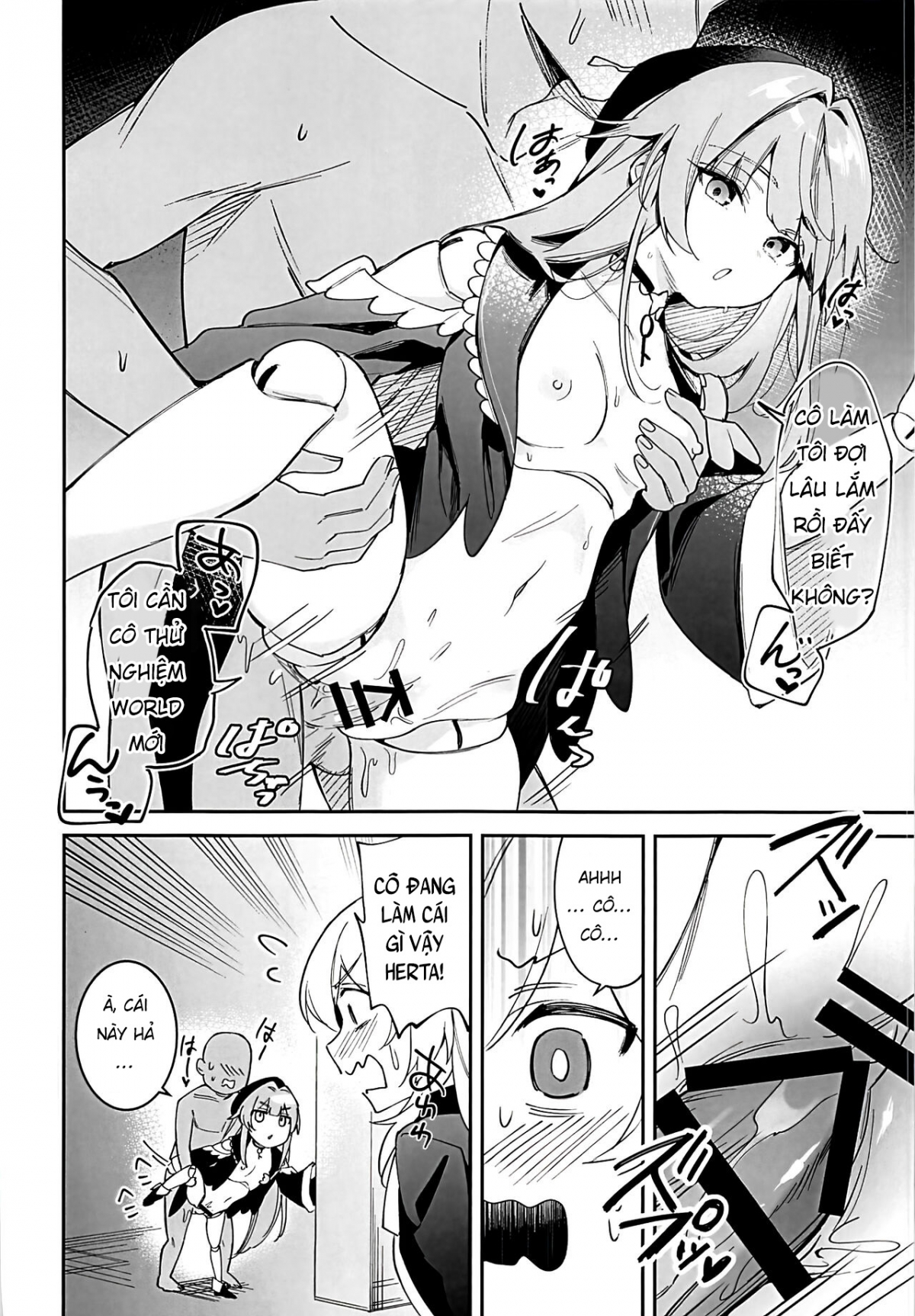 Đọc truyện hentai Giải Quyết Vấn Đề Tình Dục Cùng Quý Cô Herta - Oneshot