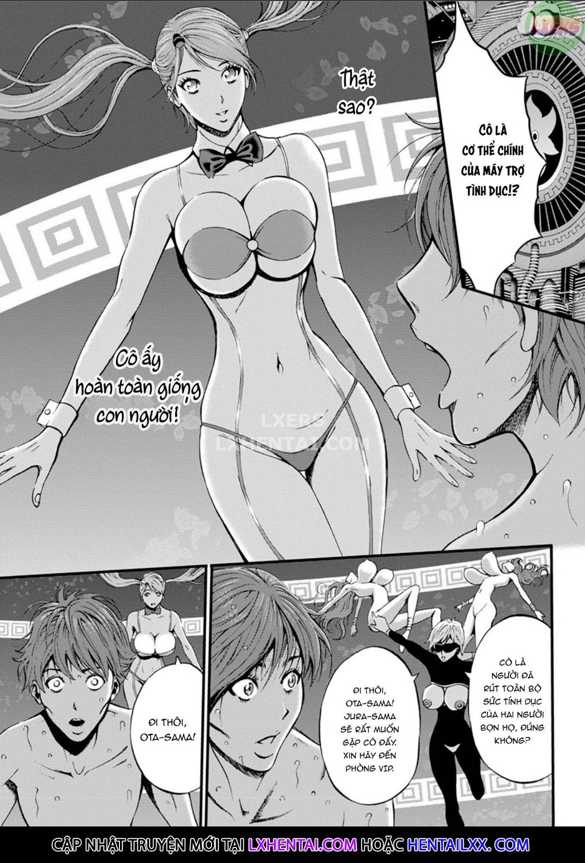 Đọc truyện hentai The Otaku In 2200 A.D - Chap 13