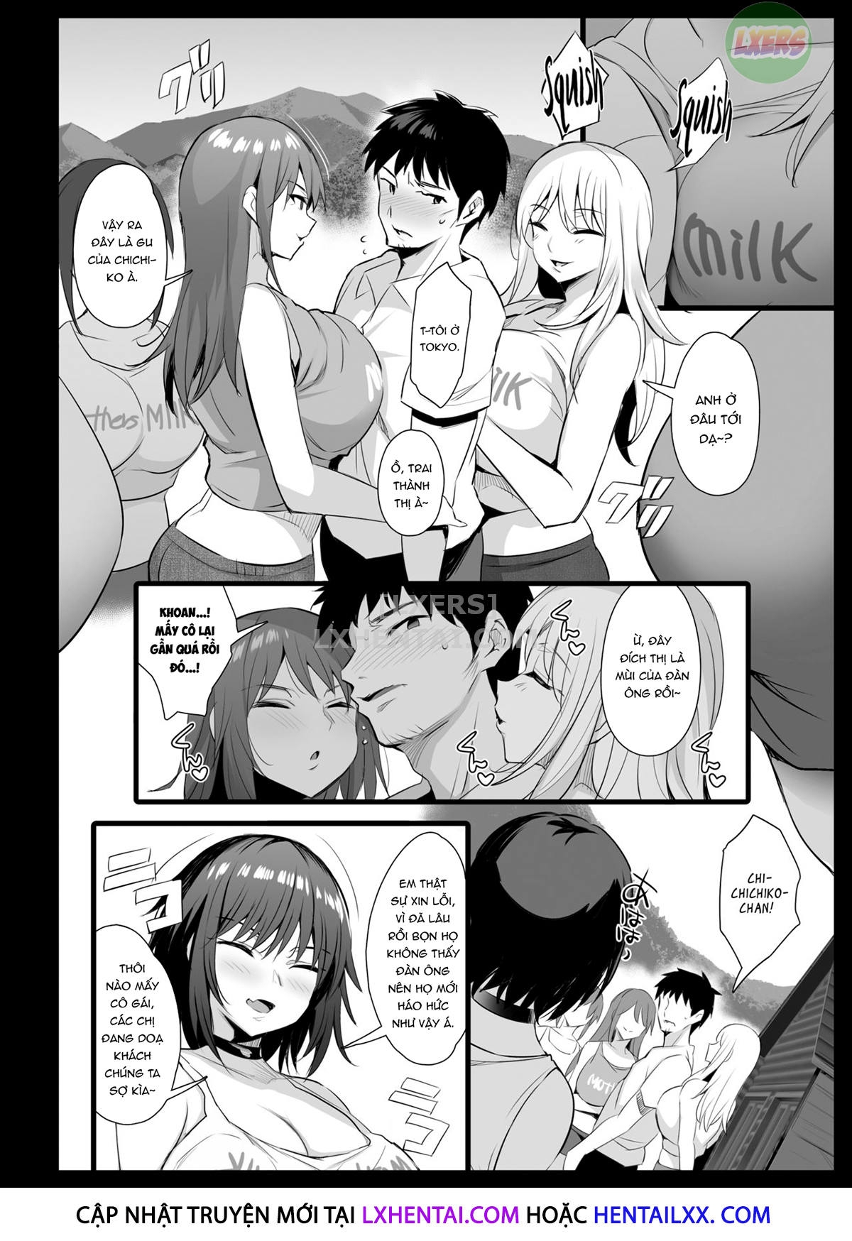 Đọc truyện hentai Milking Village - Oneshot