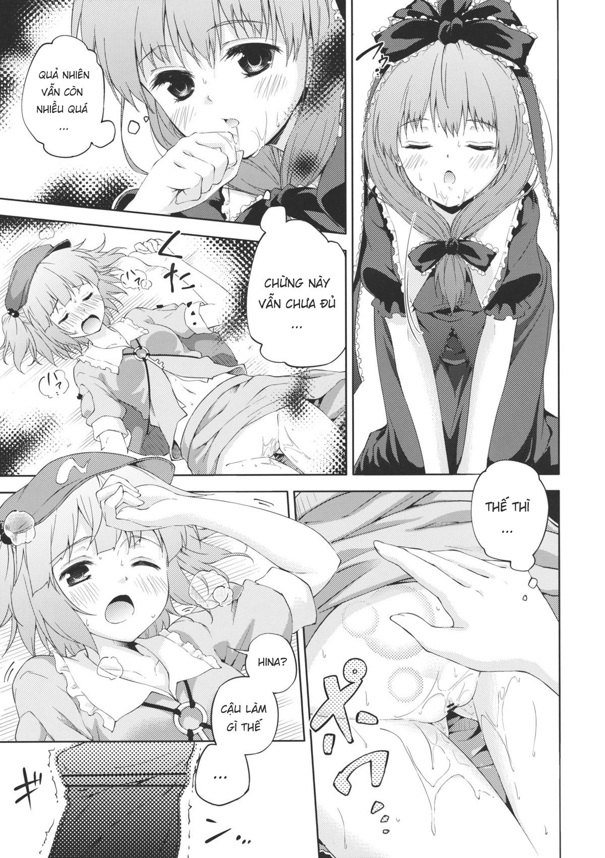 Đọc truyện hentai Nito♥Hina (Touhou Project) - Oneshot