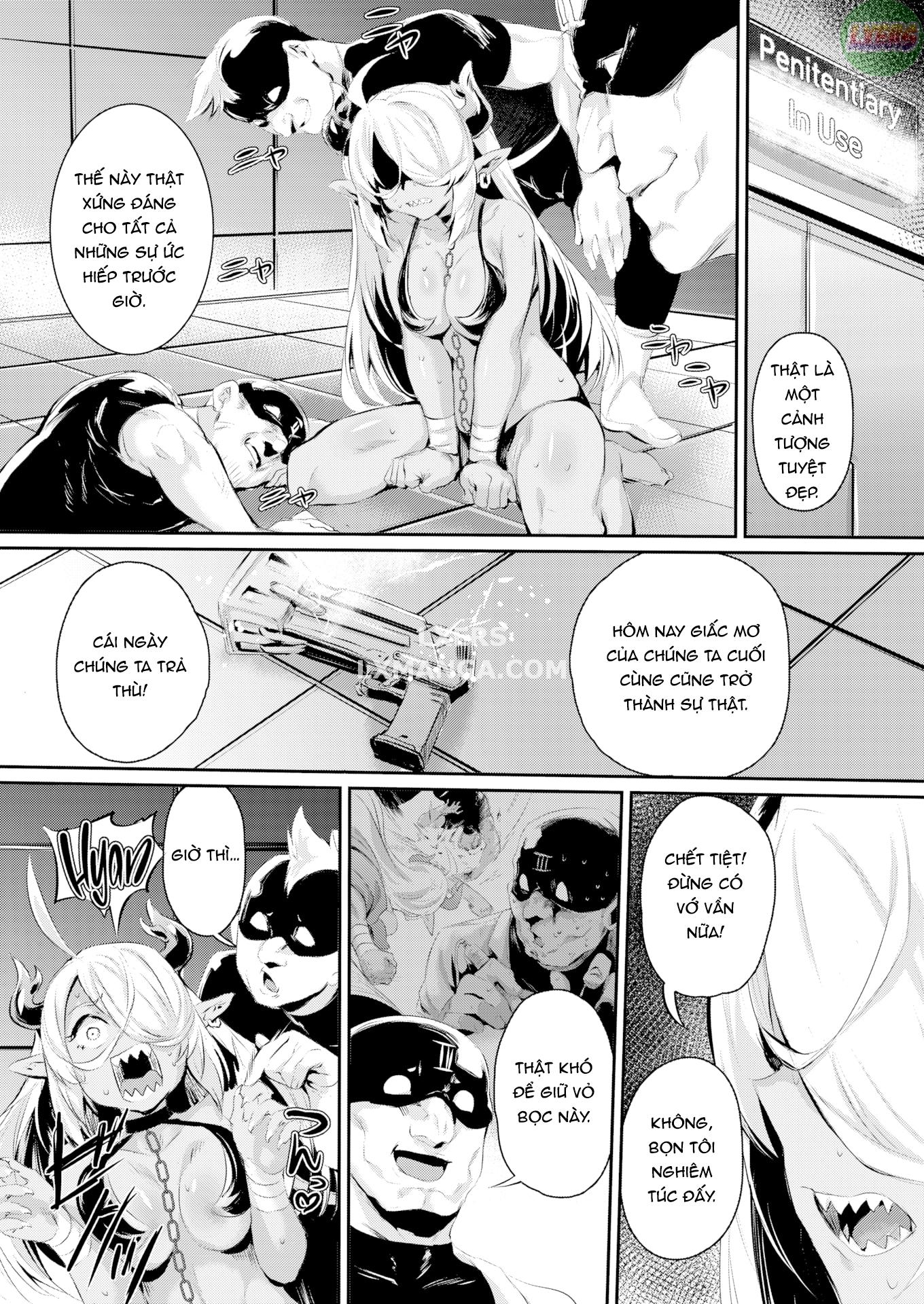 Đọc truyện hentai Hãy ăn năn đi Demon-chan! - Oneshot