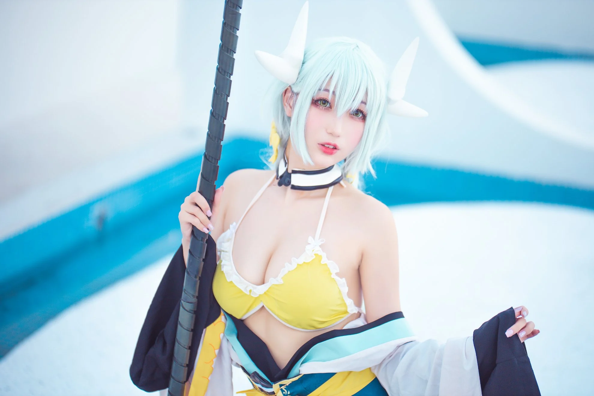 Đọc truyện hentai Tuyển tập Albums siêu phẩm Cosplay - Chap 888 - Zhou Ji is a cute rabbit NO.031 Qing Ji