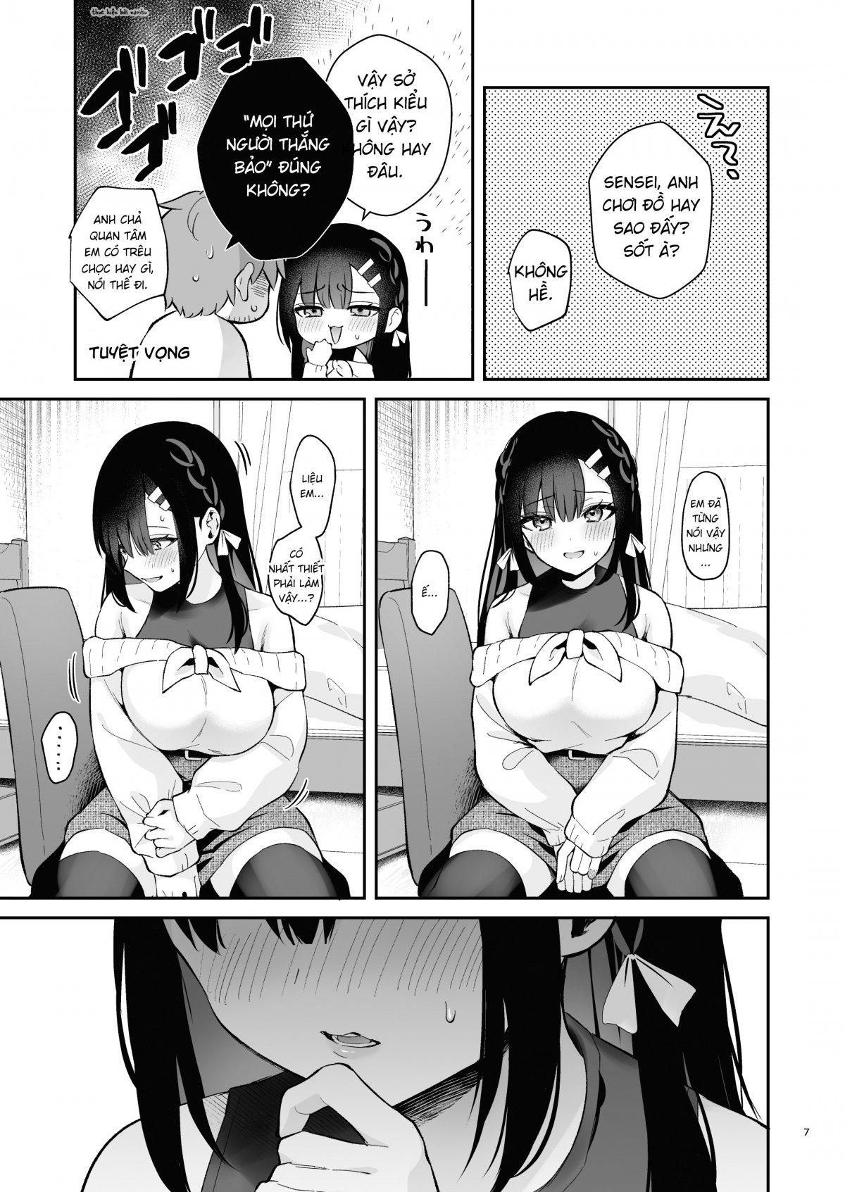 Đọc truyện hentai Chơi thua thì chịu phạt - Game over