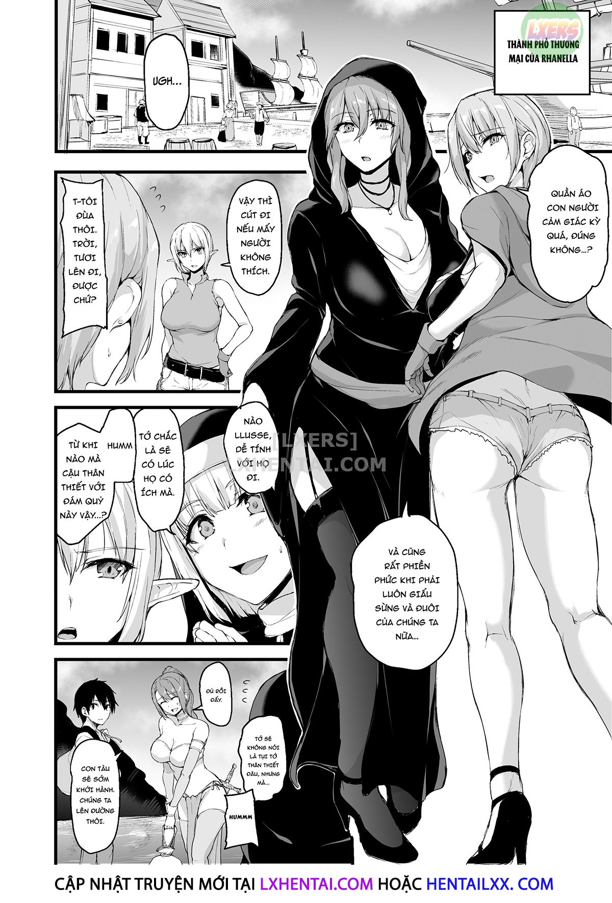 Đọc truyện hentai Tales of a Harem in Another World - Chap 6 - Overloaded! Orgies on the High Seas!